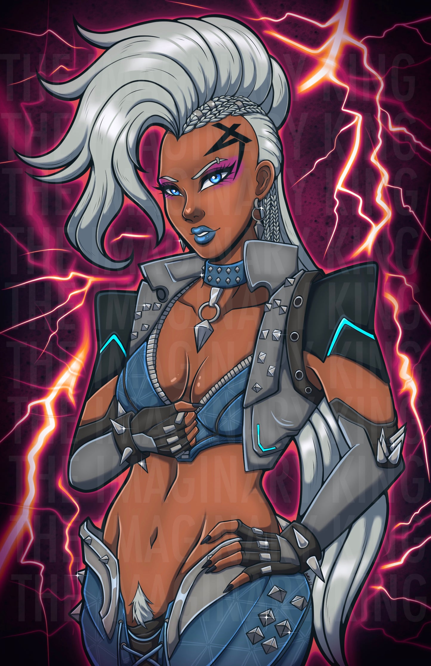 Storm (Soft NSFW) - 5.5”x8” Fan Art Print