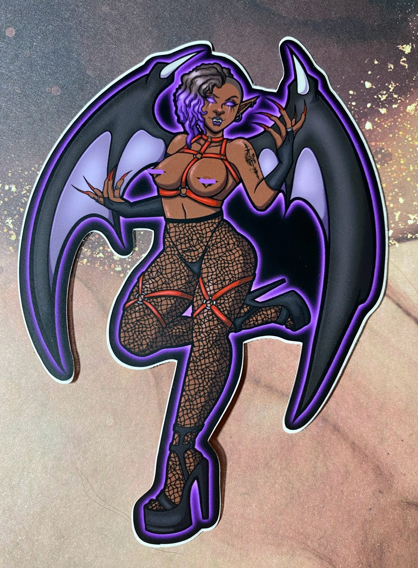 Demon Babe - Original Vinyl 5” Sticker