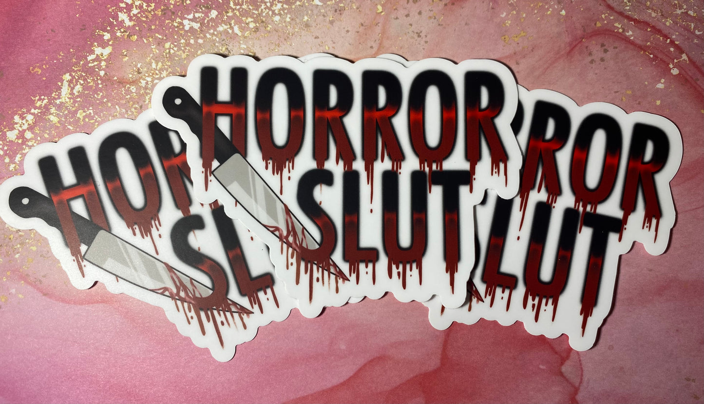 Horror Slut - Matte/Holographic Original 3” Vinyl Sticker