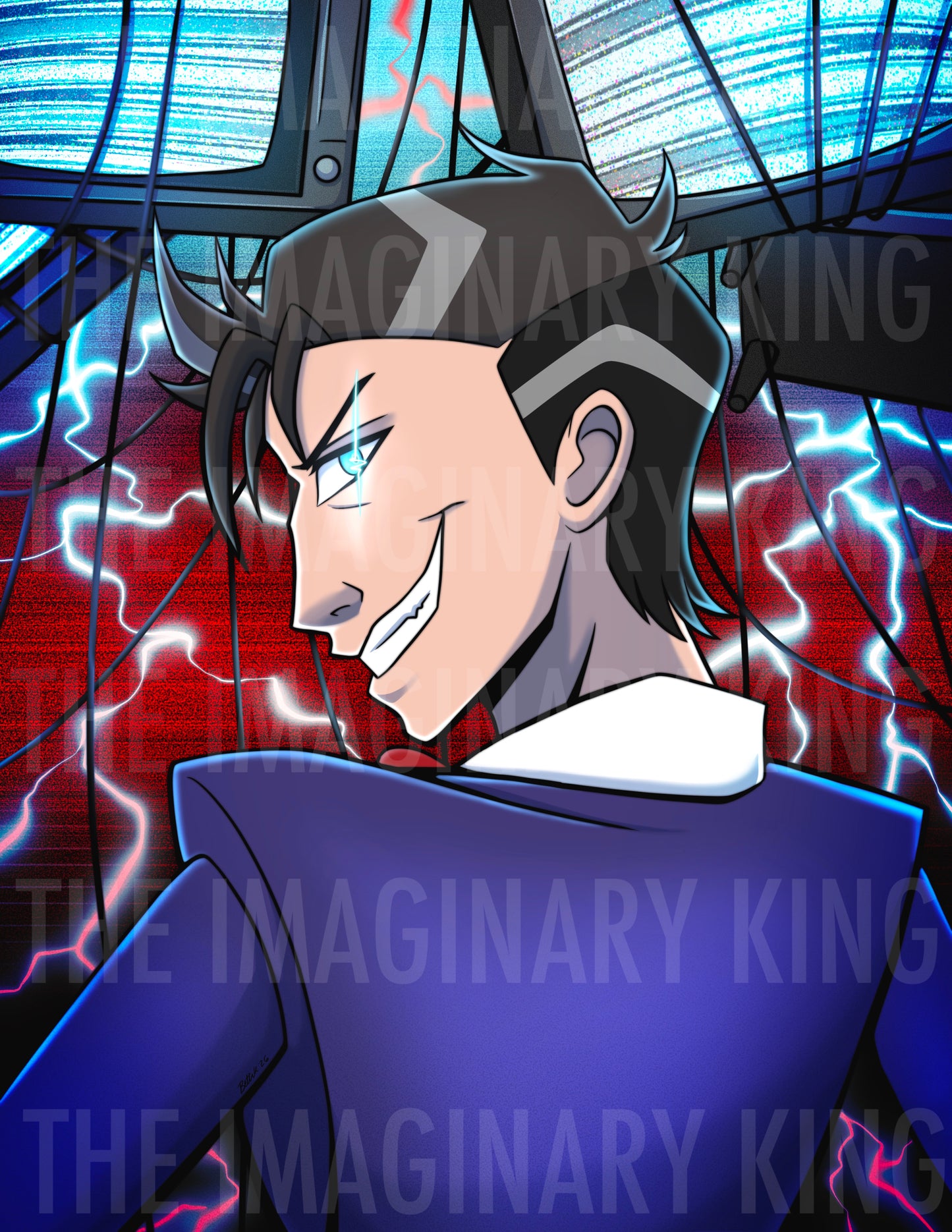 Vincent (Human Vox) 8.5"x11" Fan Art Print