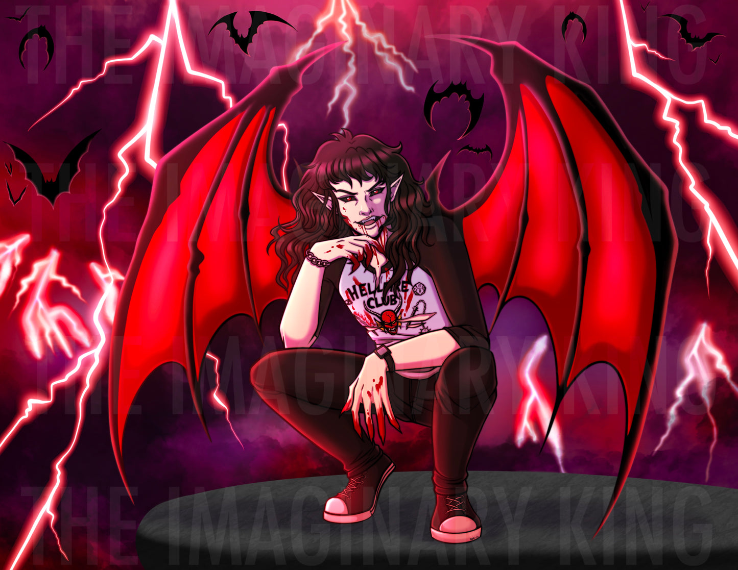 Kas Eddie 11"x8.5" Fan Art Print