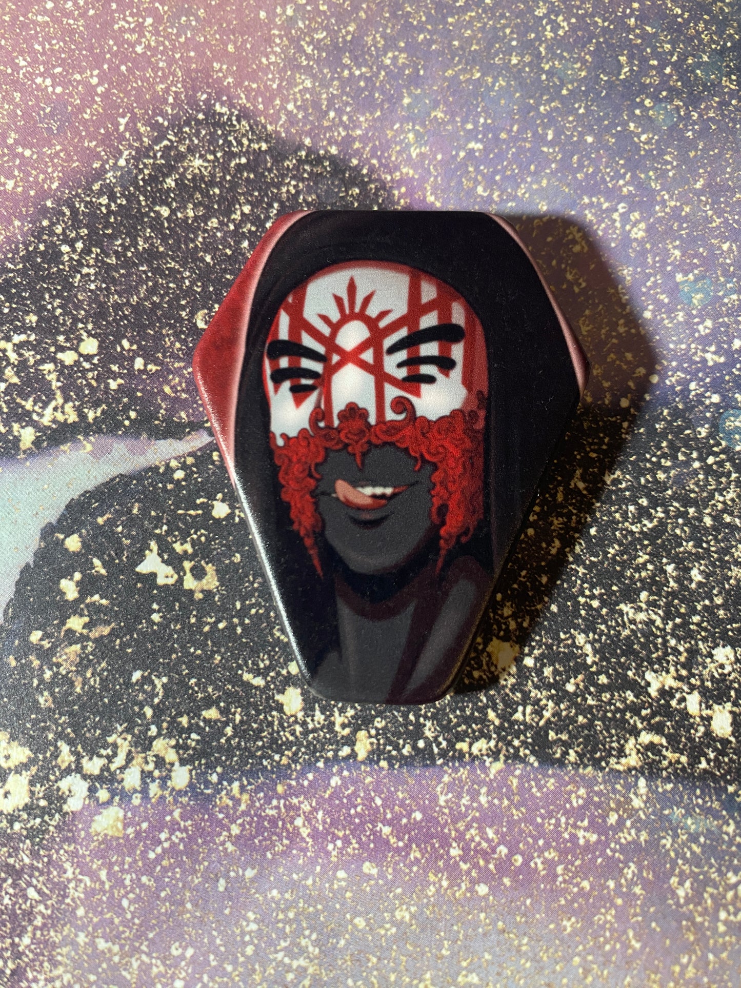 Vessel 2" Coffin Fan Art Buttons