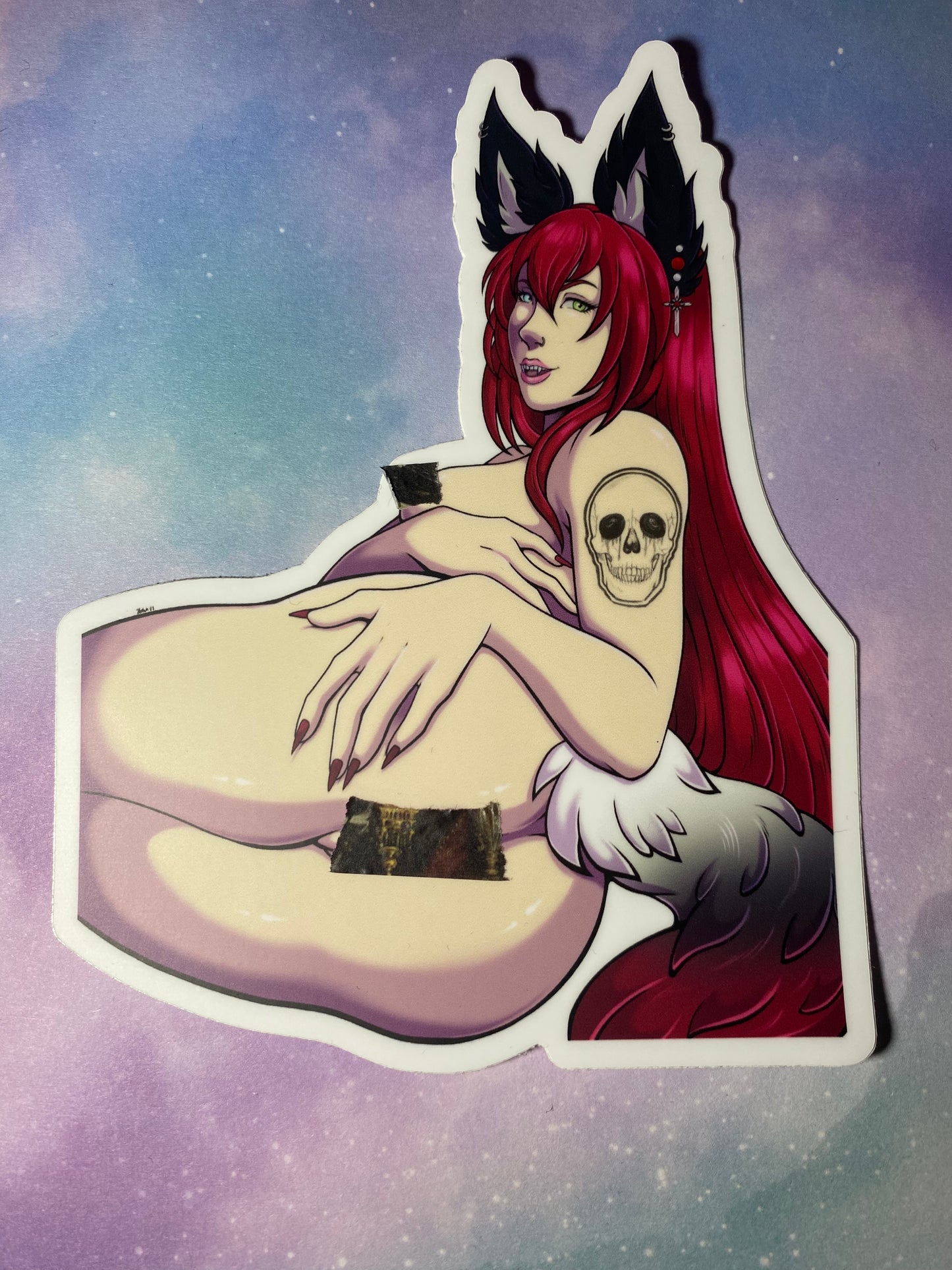 Zephyr OC NSFW Vinyl Matte Sticker