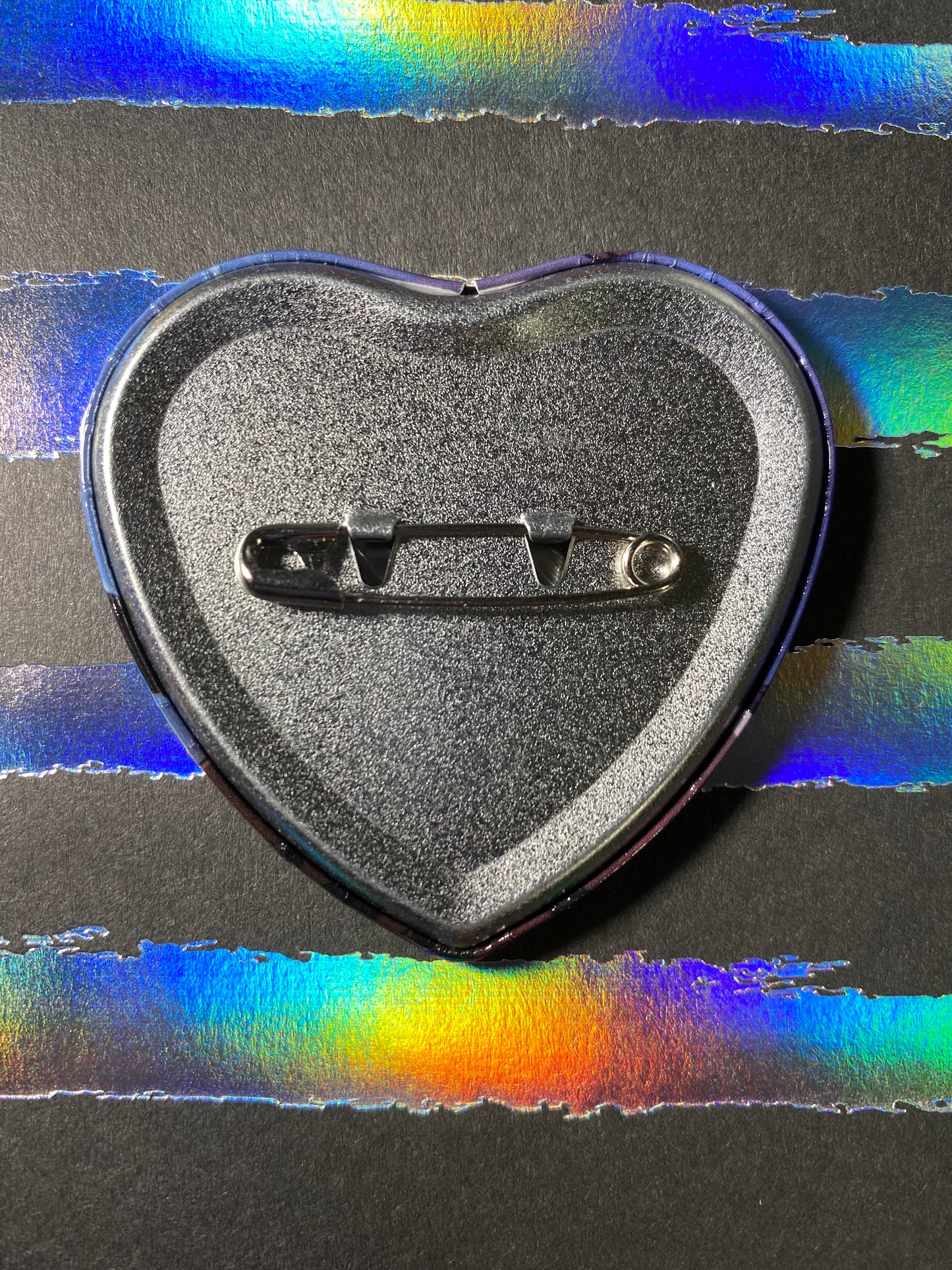 Lucian Demon OC 2” Heart Shape Button