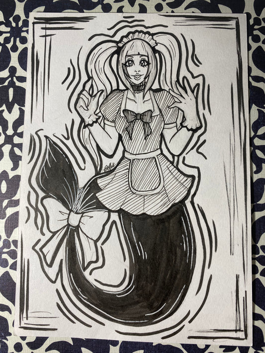 MerMAID - Mermay 2019 4”x6”Traditional Artwork