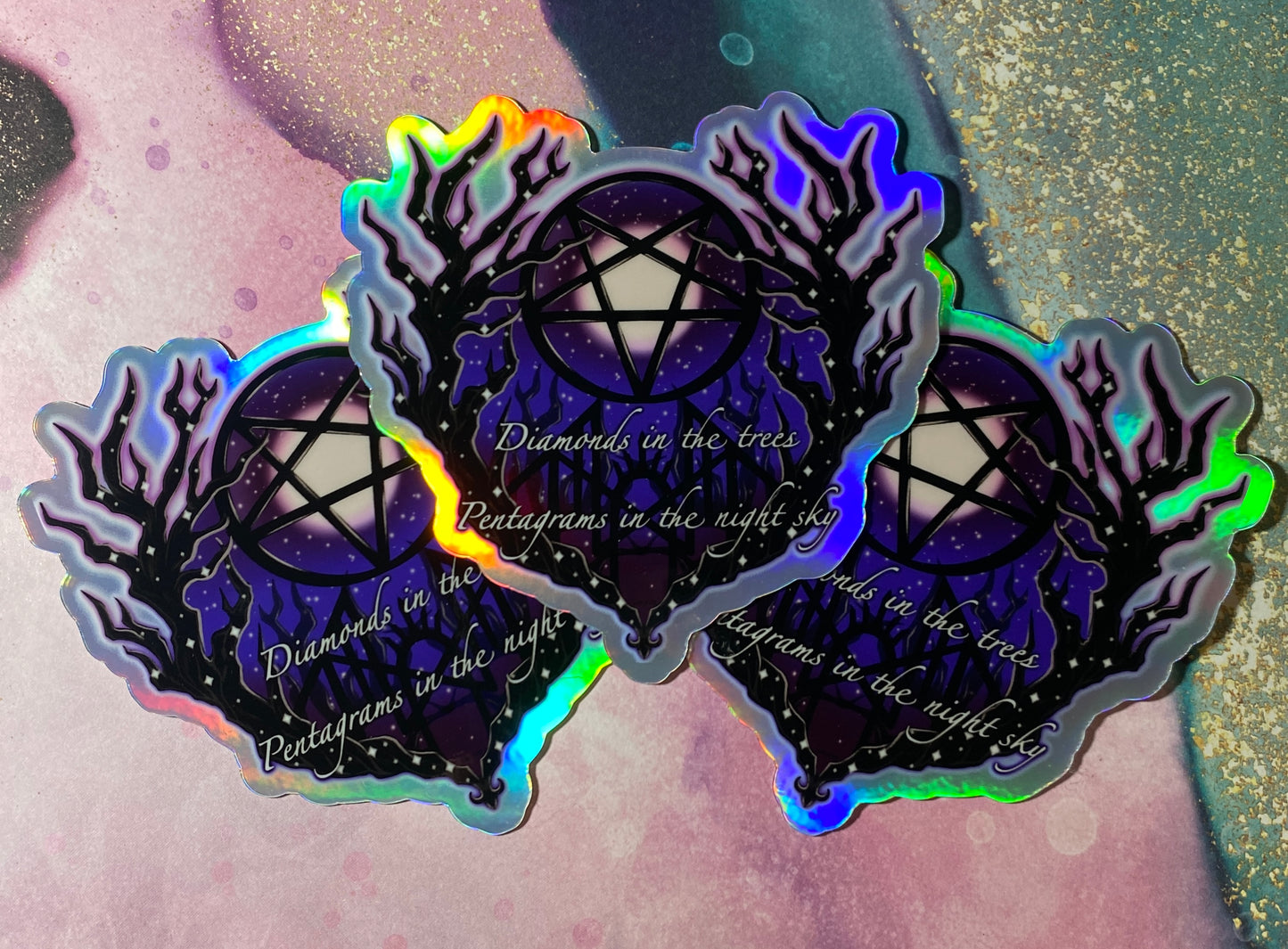 Ascensionism - ST Holographic 4” Fan Art Sticker
