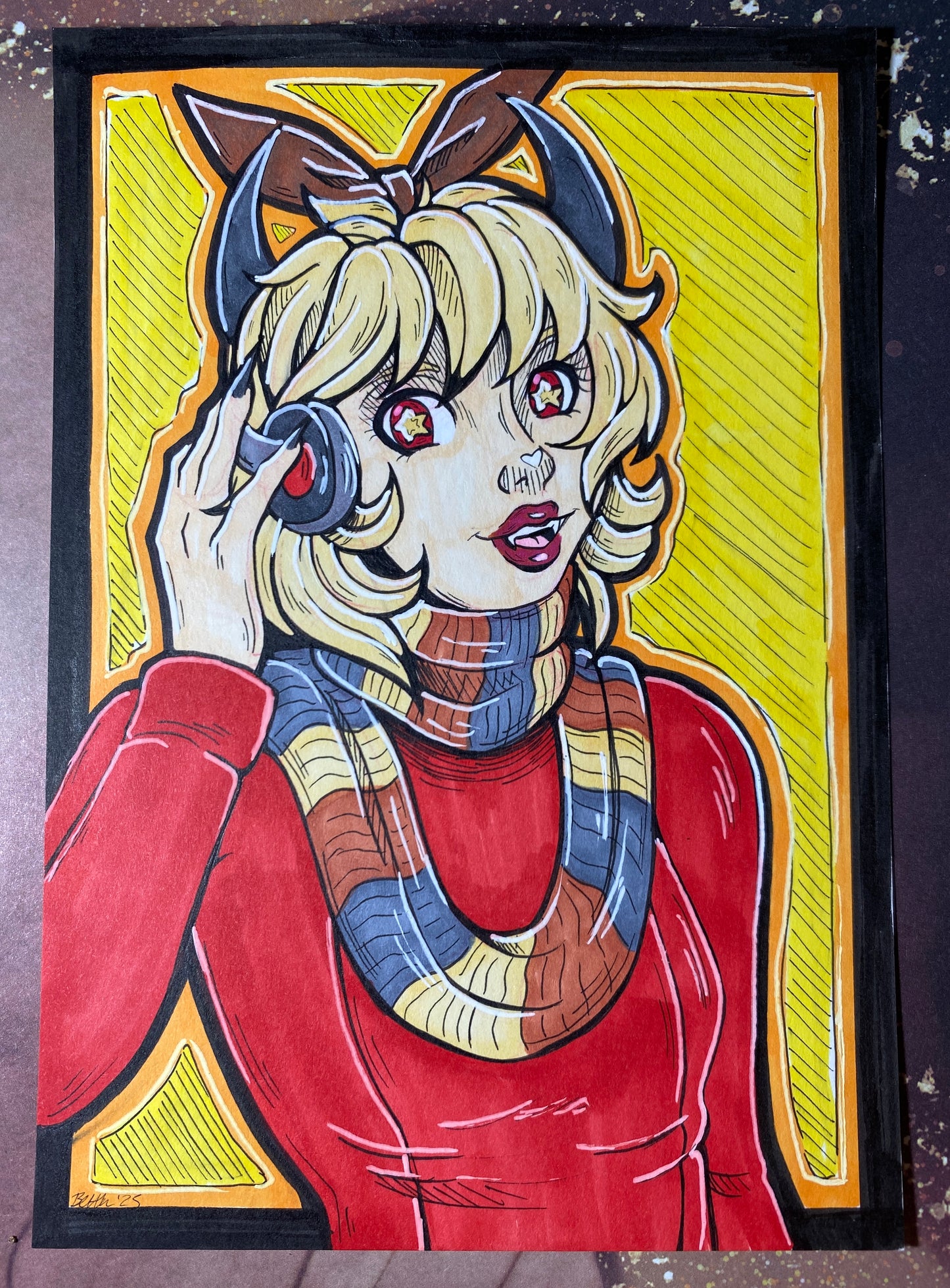 Annalise - 4”x6” Original Traditional Artwork