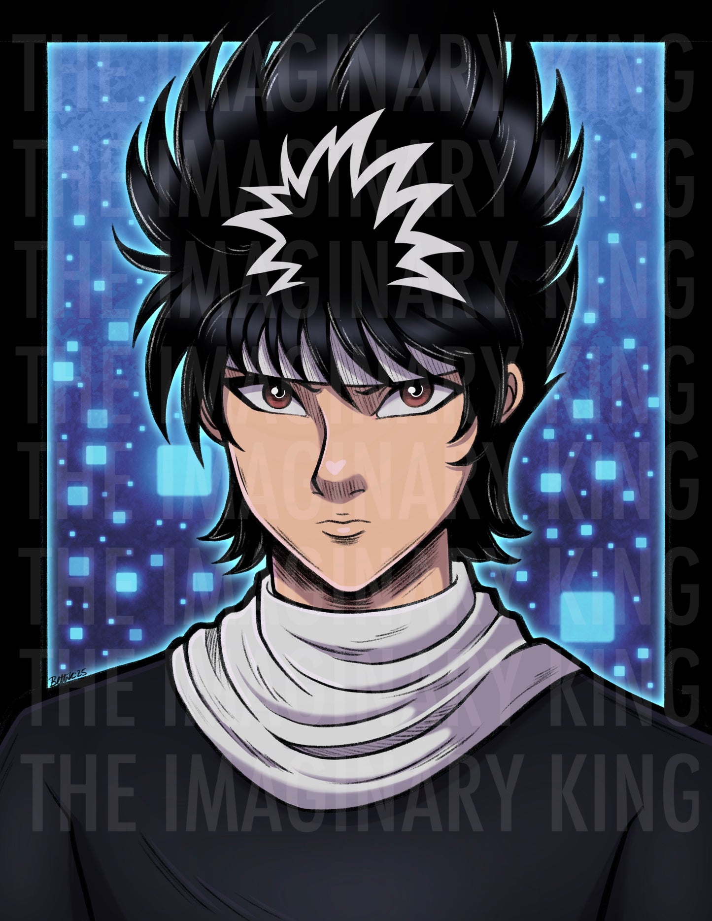 Spirit Detective Anime Fellas - 8.5”x11” Fan Art Prints