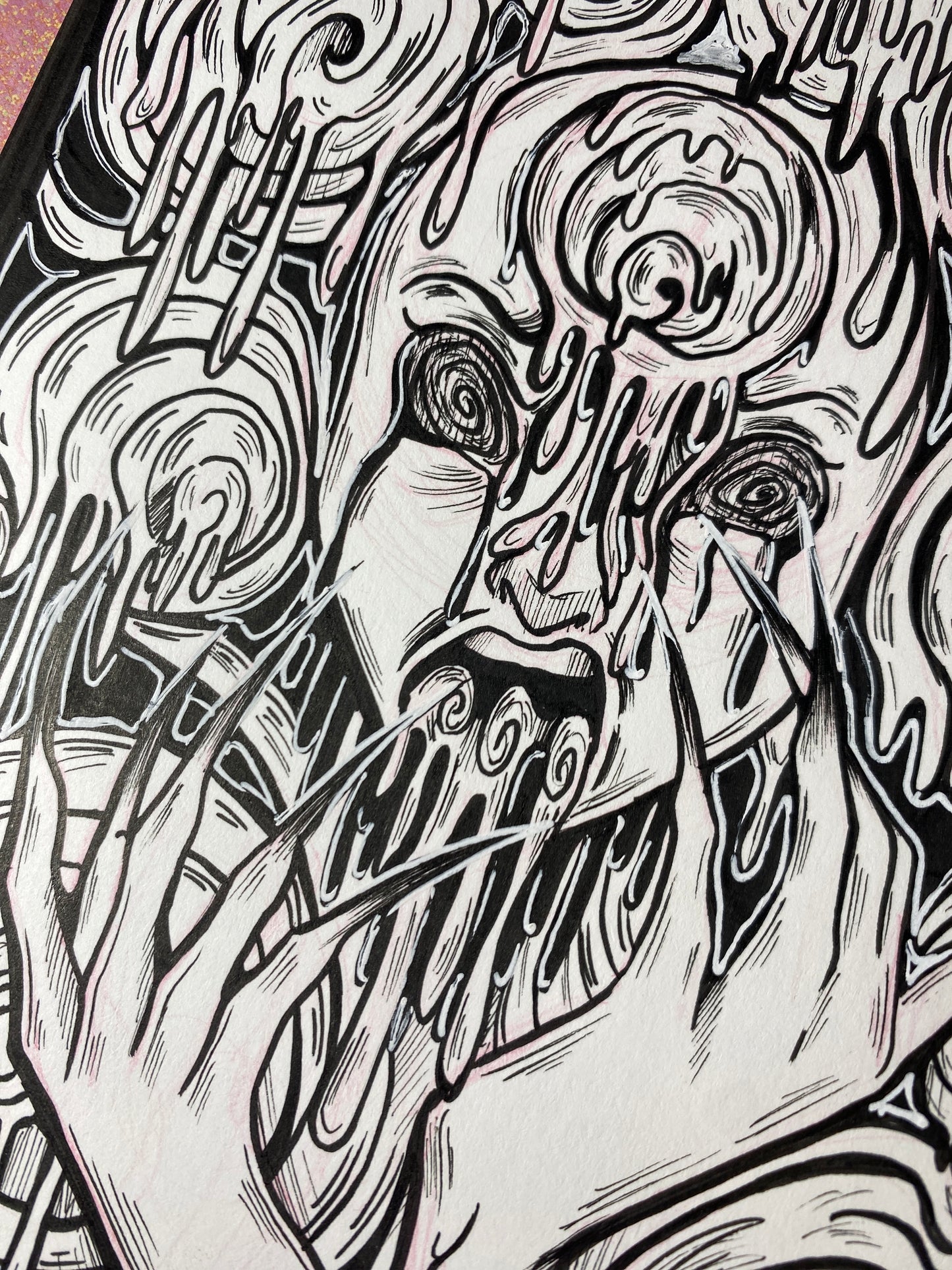 Consumed - 5”x7” Original Traditional Artwork