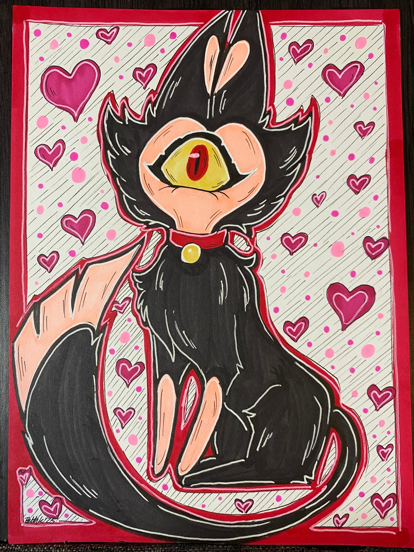 Hazbin VARIETY - Original Traditional Fan Art 5”x7”