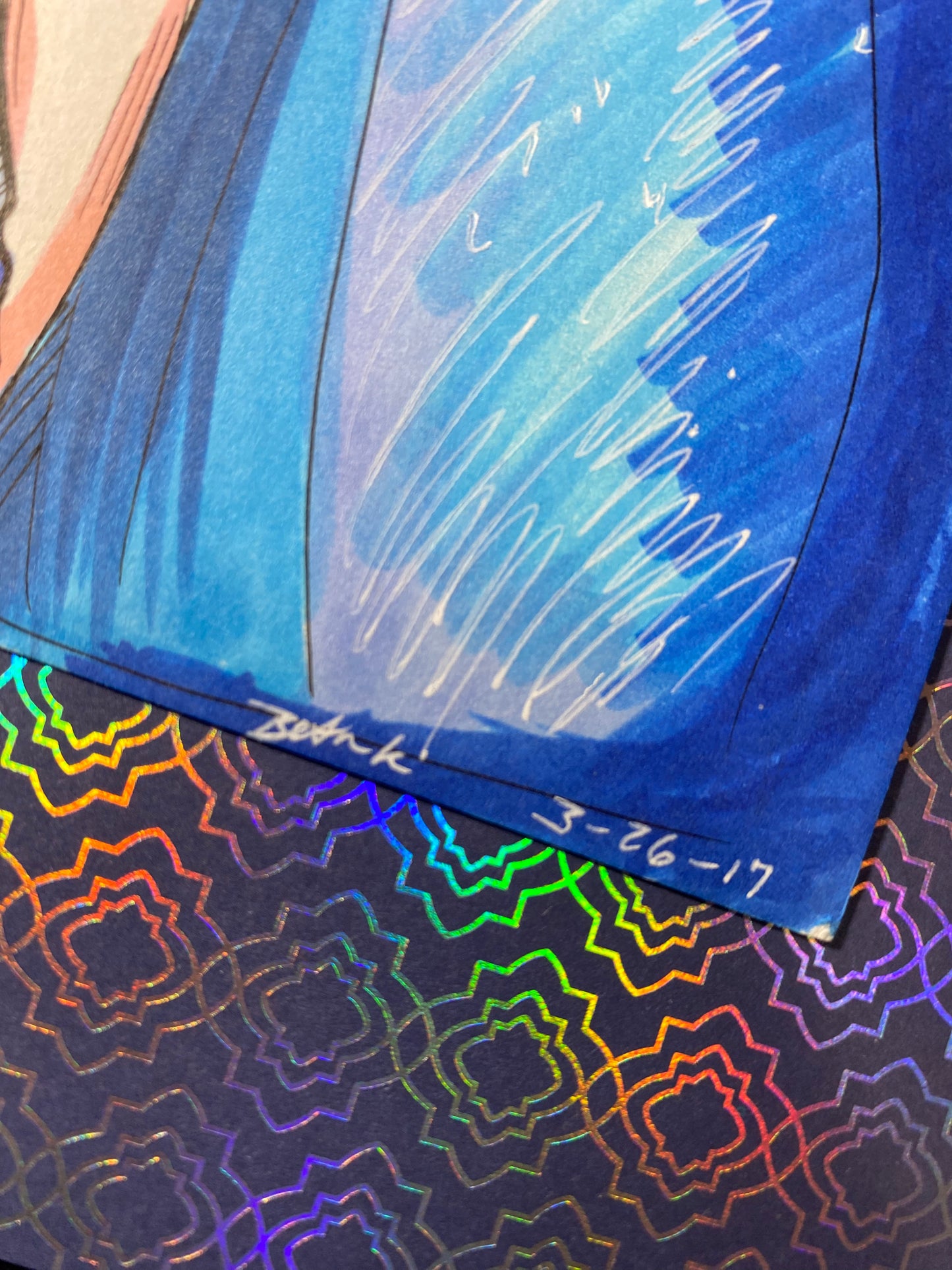 Moon Princess 9”x12” Traditional Original Artwork