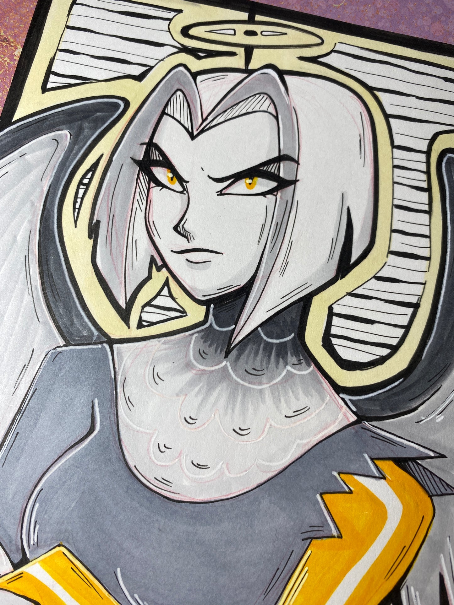 Hazbin VARIETY - Original Traditional Fan Art 5”x7”