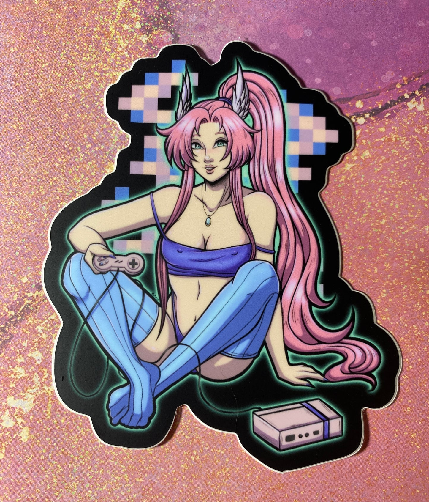 Raine Gamer - 4” Vinyl OC Sticker