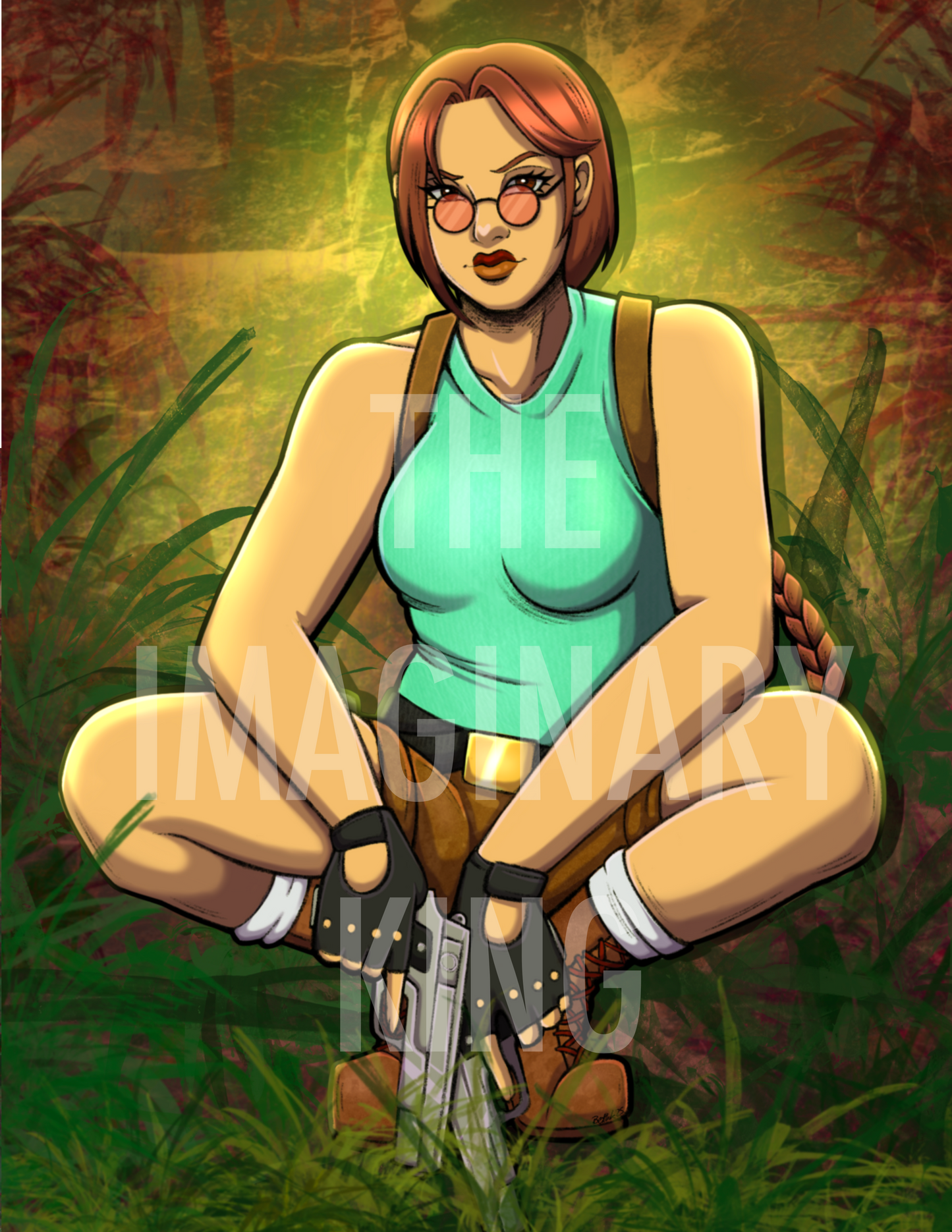 Lara - 8.5”x11” Fan Art Print