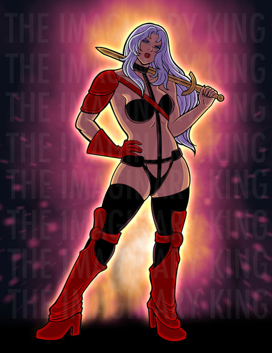 Taarna - Fan Art 8.5”x11” Print