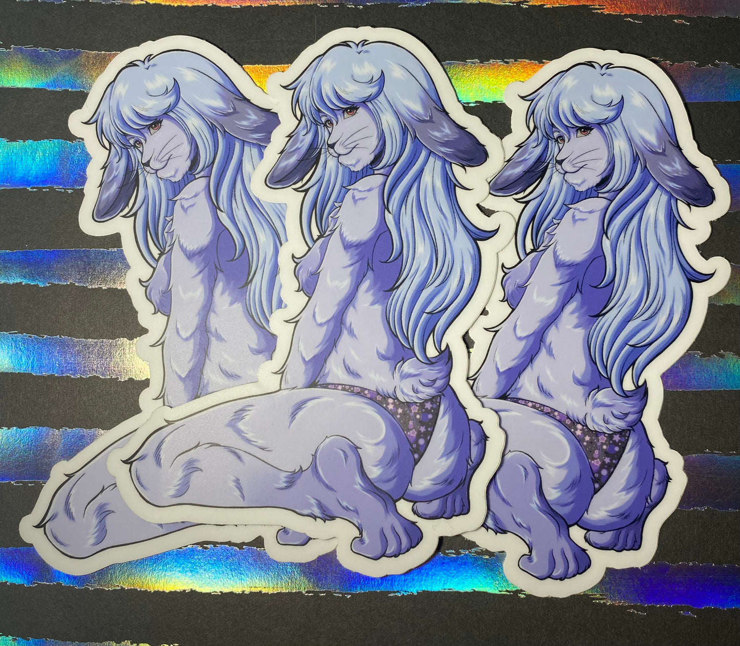 Bunny Babe - Original Art 5.5” Vinyl Sticker