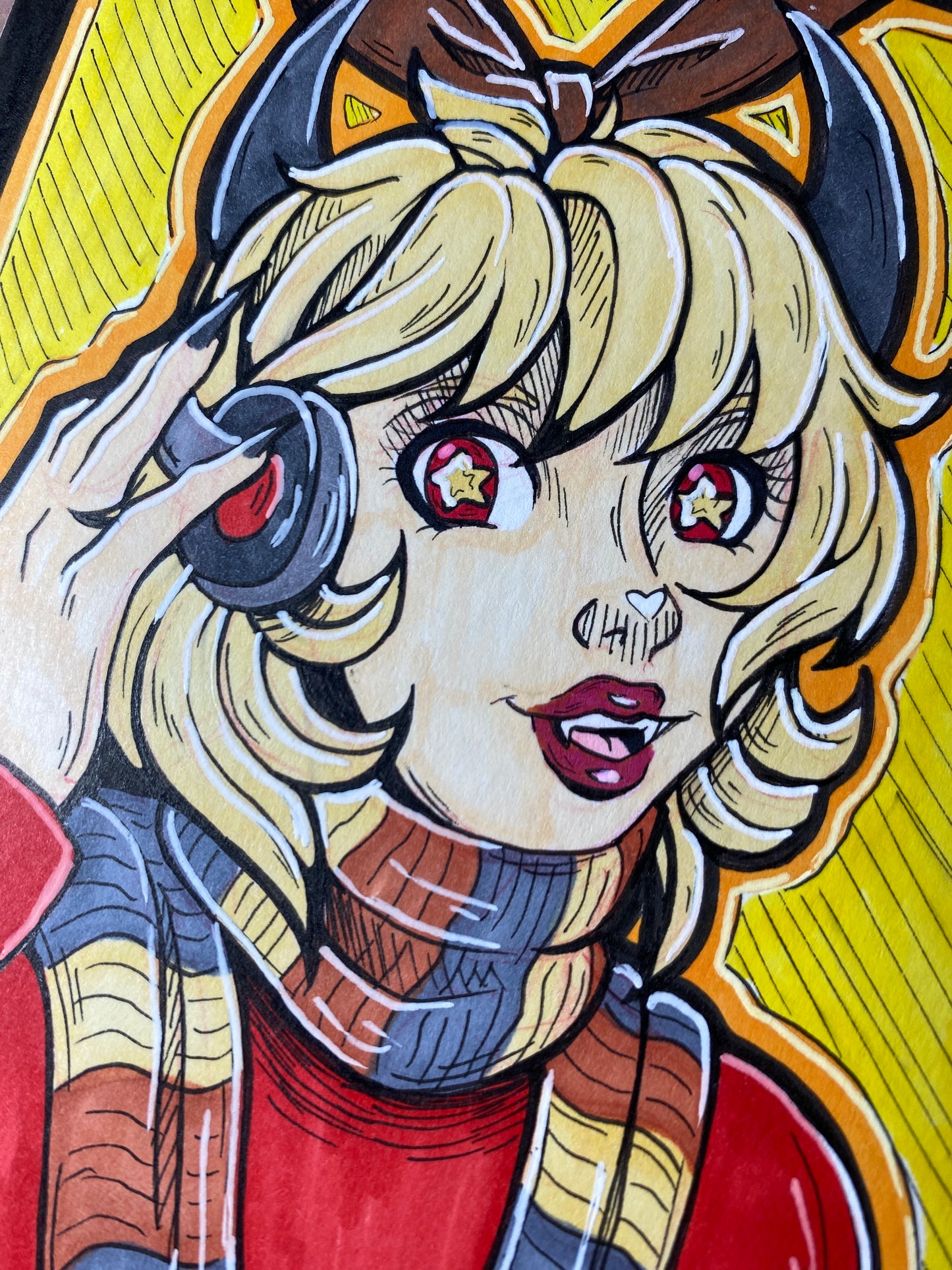 Annalise - 4”x6” Original Traditional Artwork