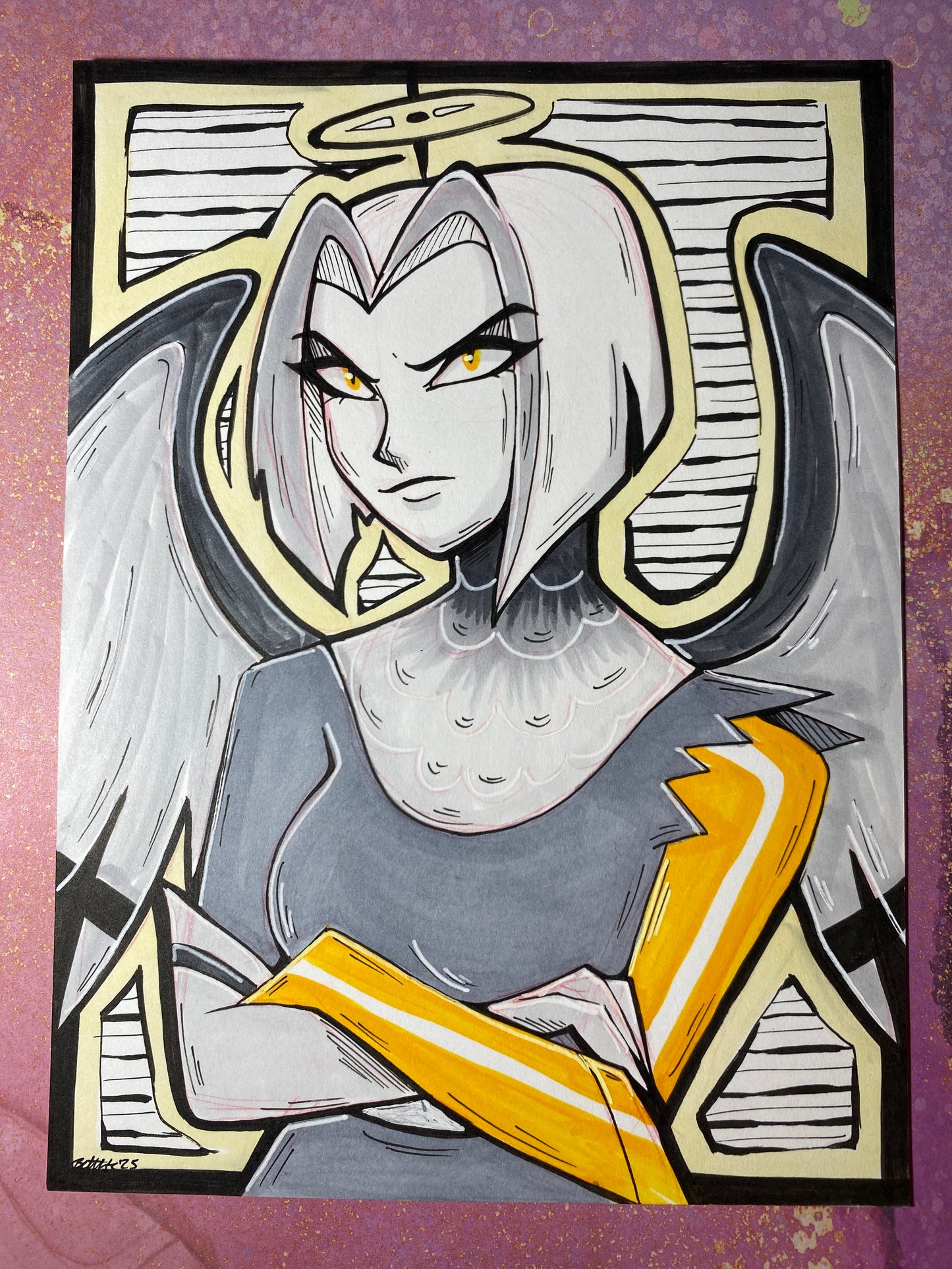 Hazbin VARIETY - Original Traditional Fan Art 5”x7”