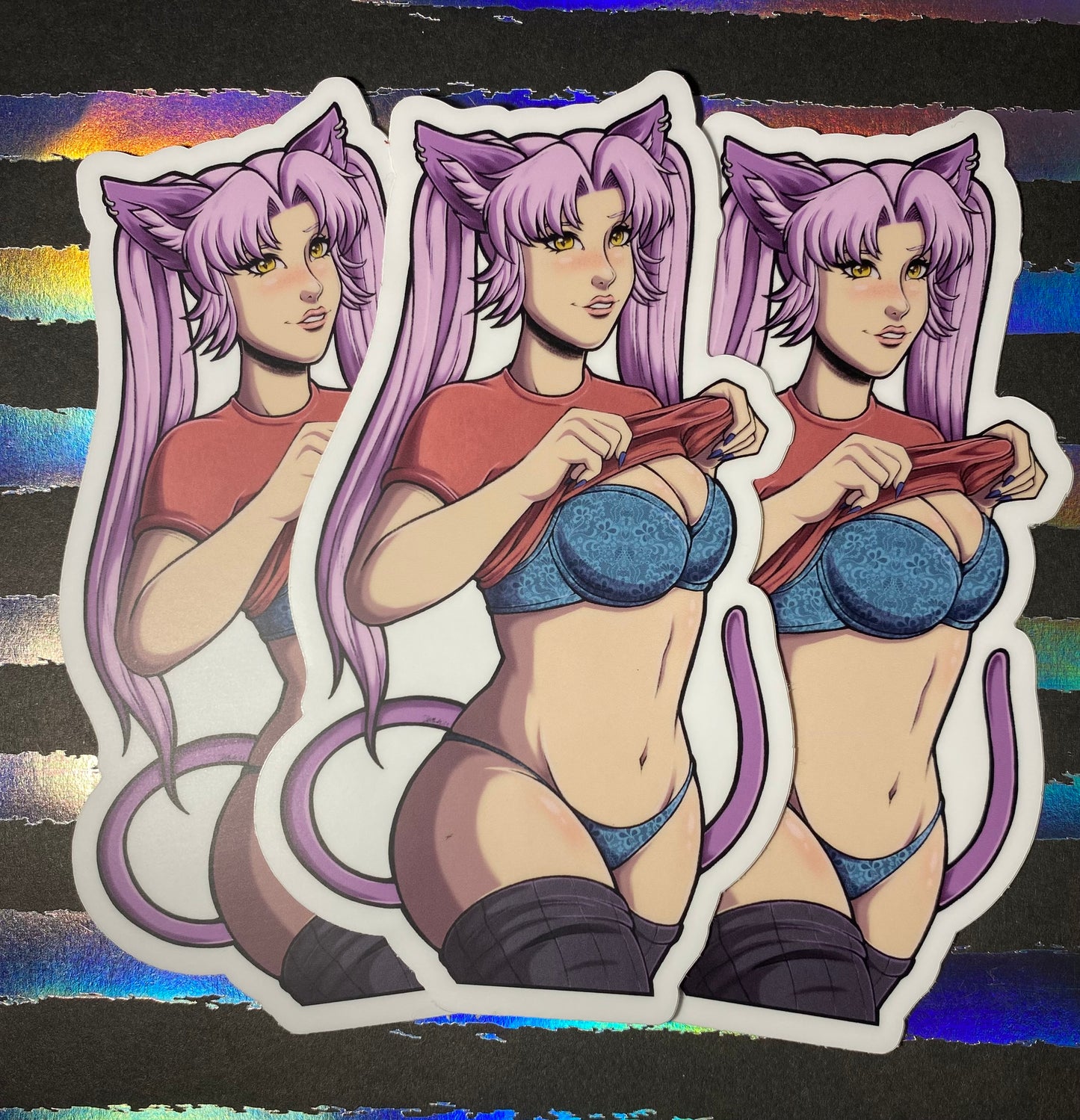 Aleanra Bed Time - Original Character 5.5” Vinyl Sticker