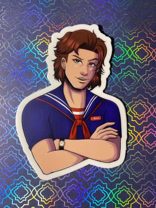 ST Fellas: Steve, Eddie, Billy - REVAMPED! 3” Fan Art Stickers