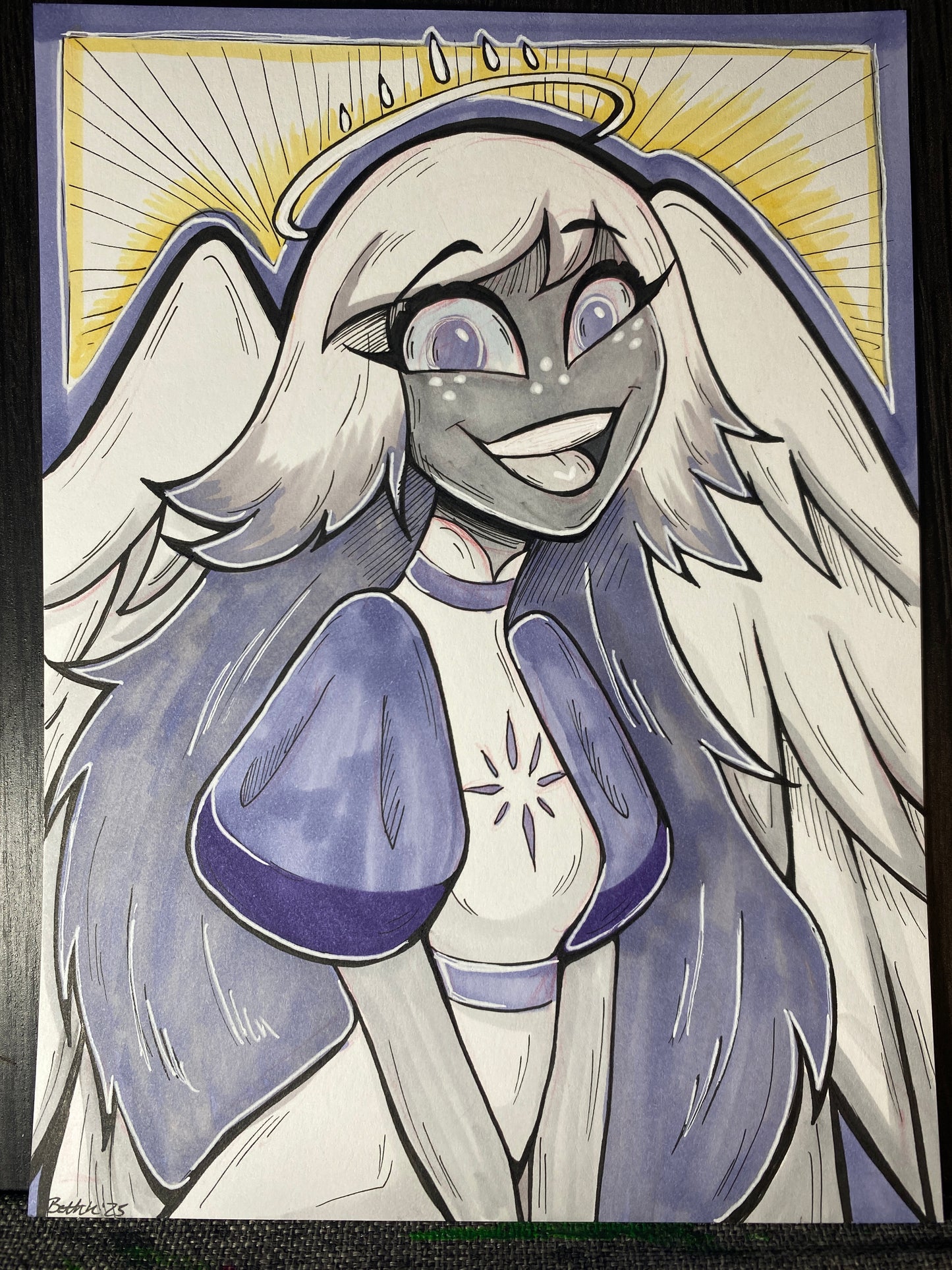 Hazbin VARIETY - Original Traditional Fan Art 5”x7”