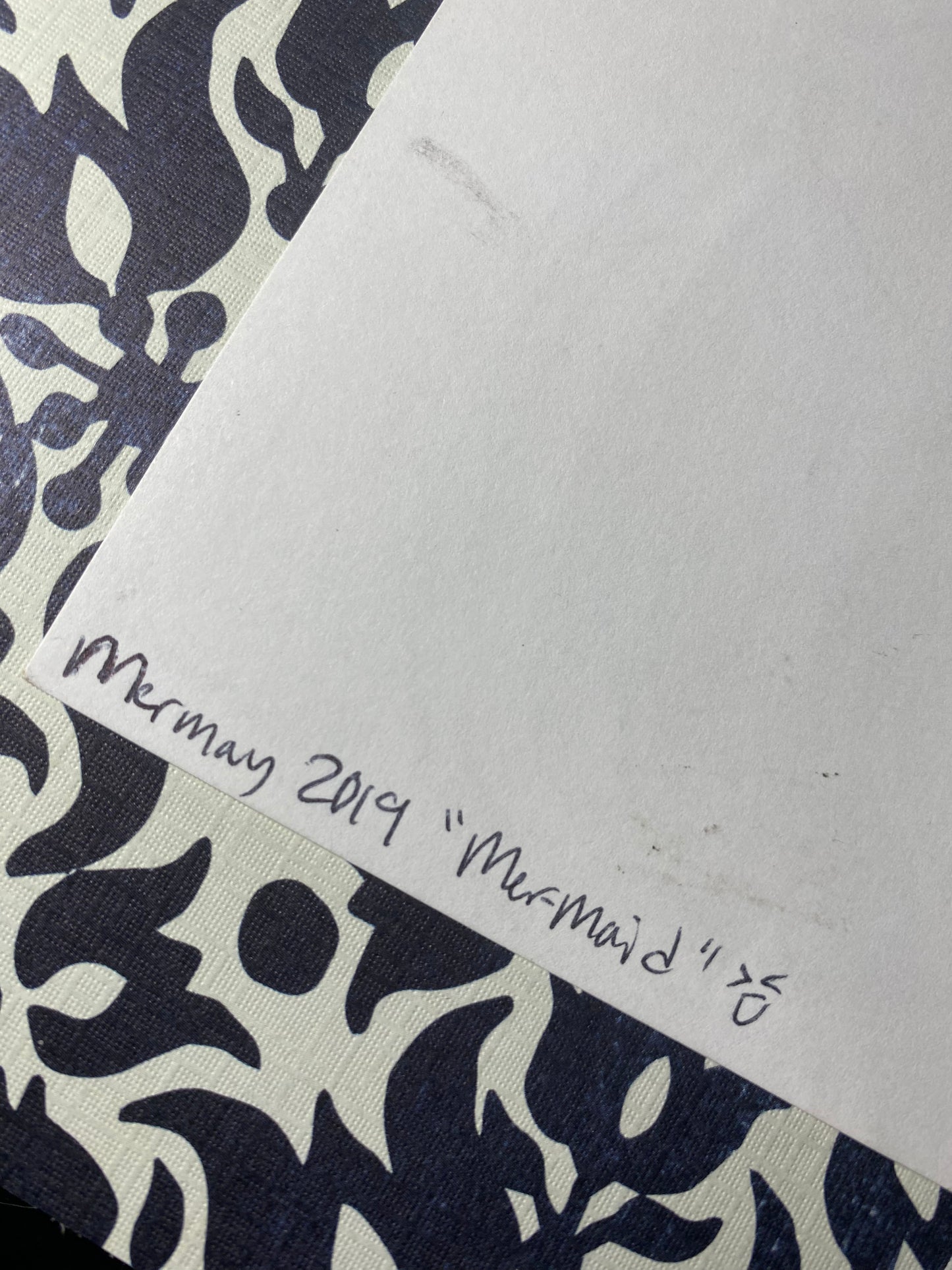 MerMAID - Mermay 2019 4”x6”Traditional Artwork