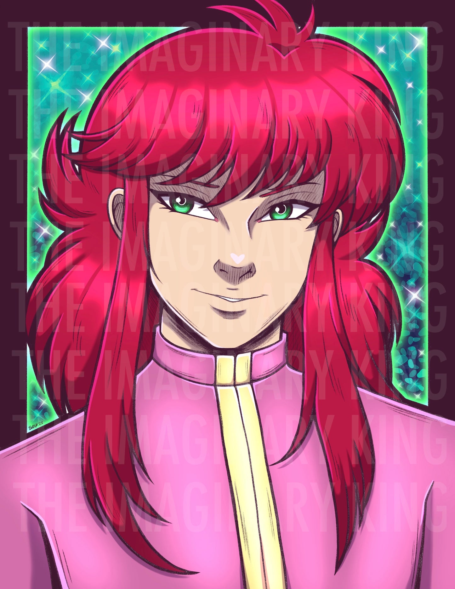 Spirit Detective Anime Fellas - 8.5”x11” Fan Art Prints