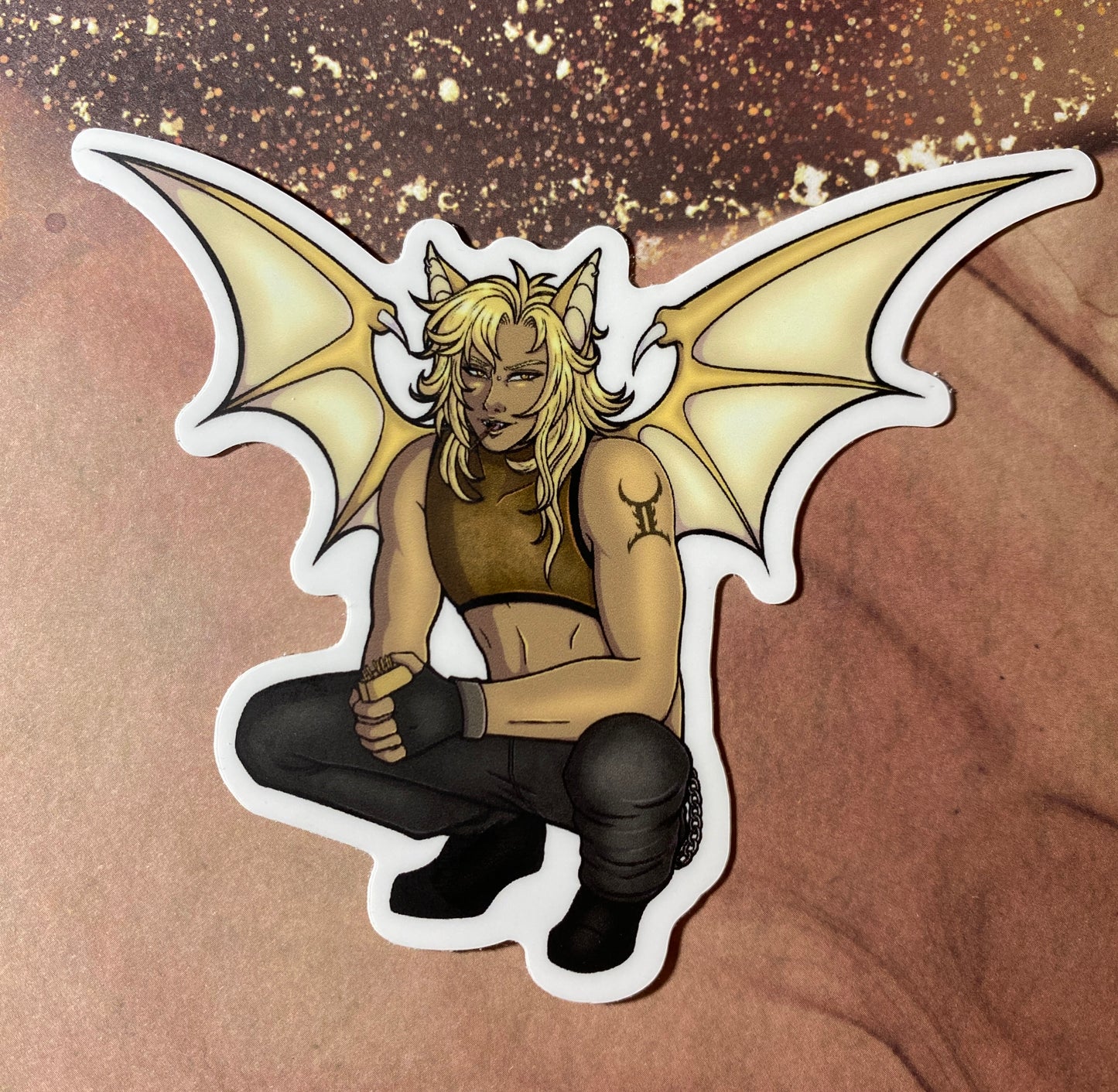 Pocky Bats Revamp VARIETY - 4” Original Stickers