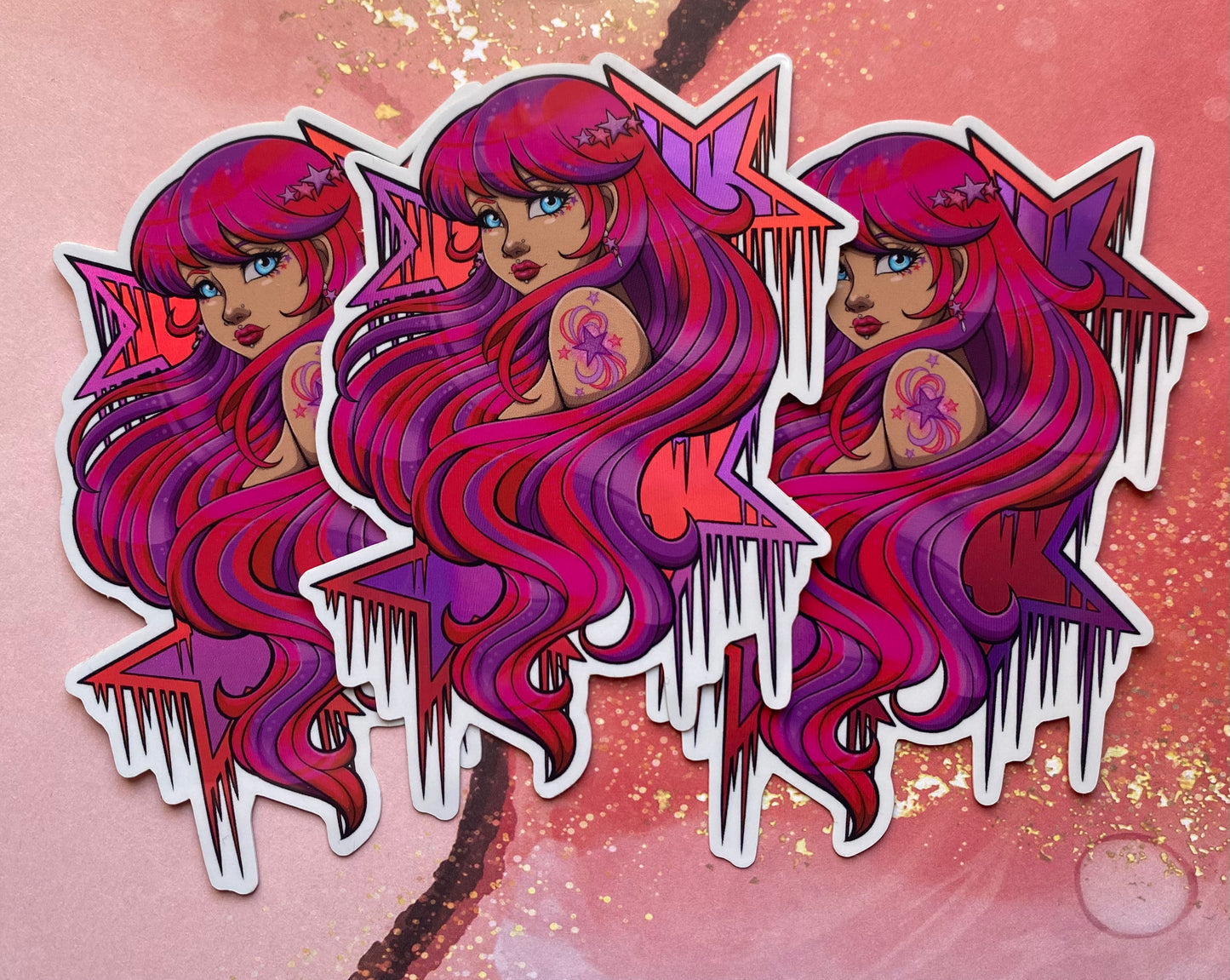 I Am A Star Revamp - 4” Holographic Sticker