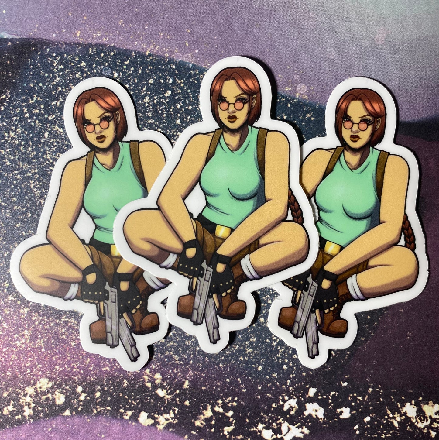 “Little” Lara - 2” Oopsie Sticker