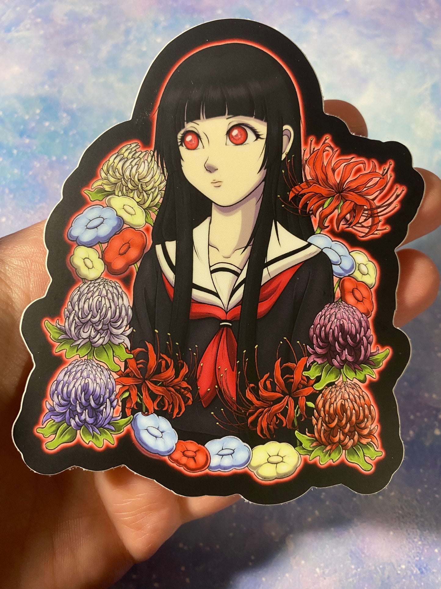 Ai Enma 4” Fan Art Waterproof Vinyl Sticker