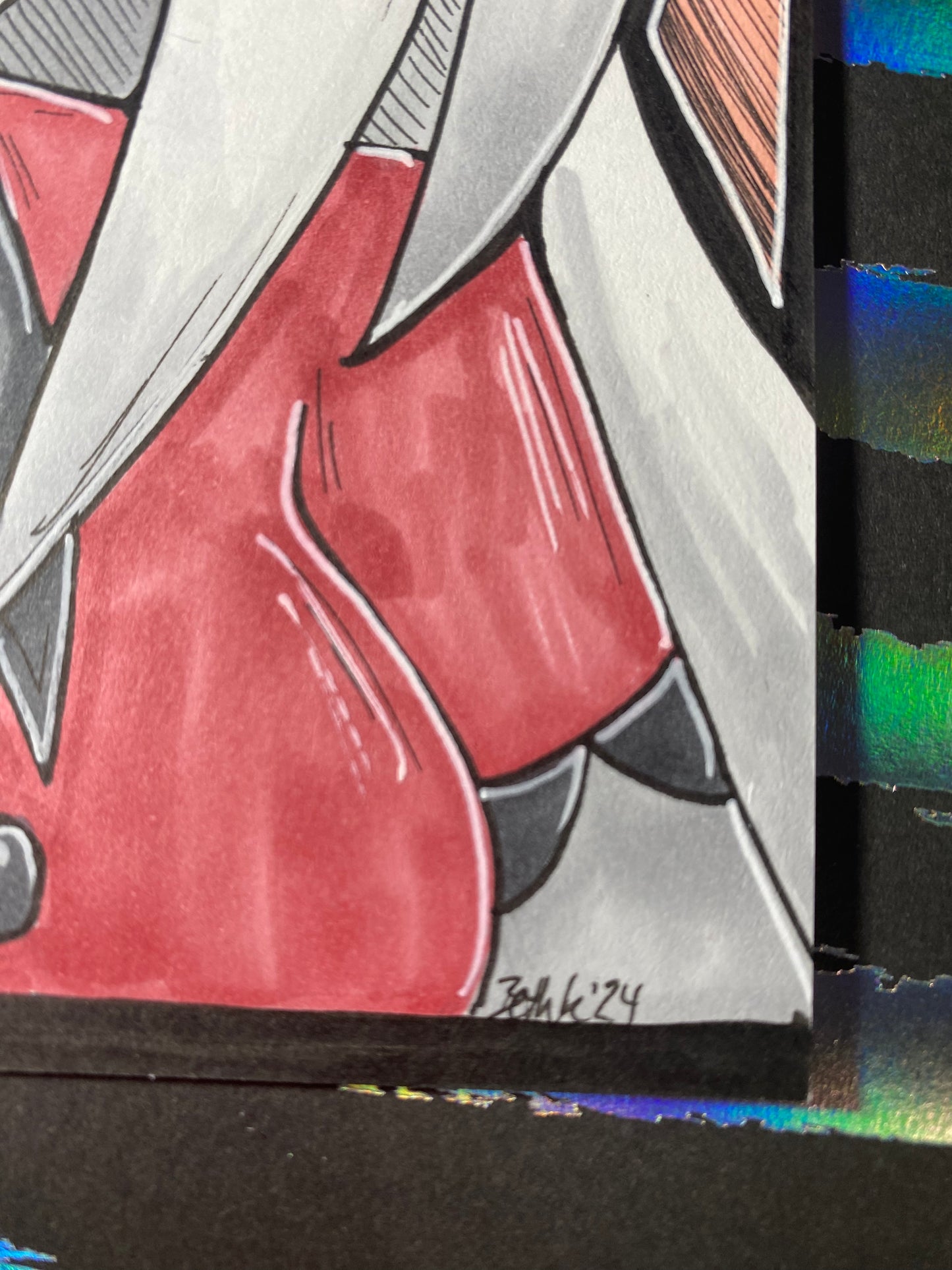 Vaggie - Hazbin Hotel 5.5”x7.5” Traditional Fan Art