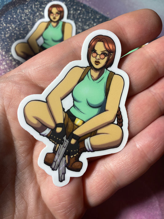 “Little” Lara - 2” Oopsie Sticker