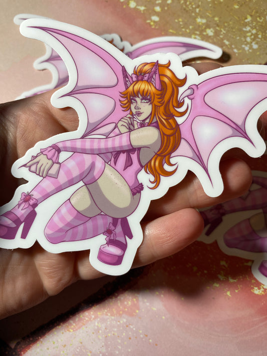 Pocky Bat Revamps VARIETY - Original Vinyl 4” Stickers