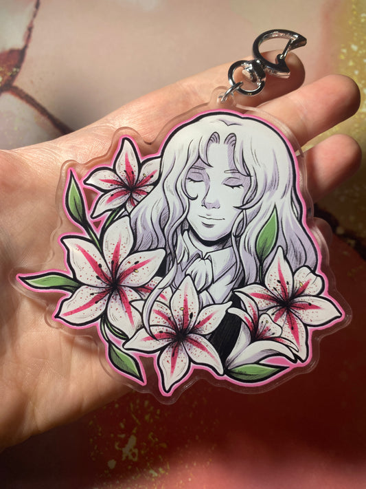 Alucard Lily 4" Fan Art Keychain