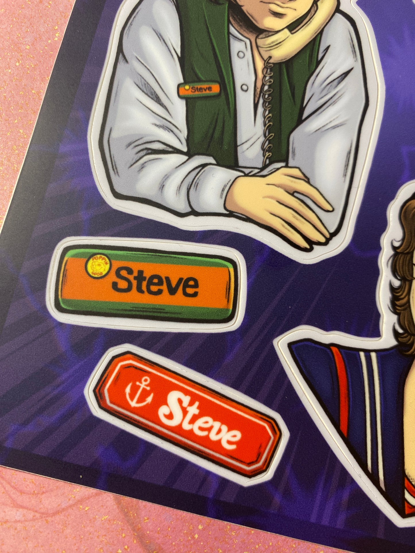 ST Fellas Sticker Sheets - Eddie, Steve, Billy