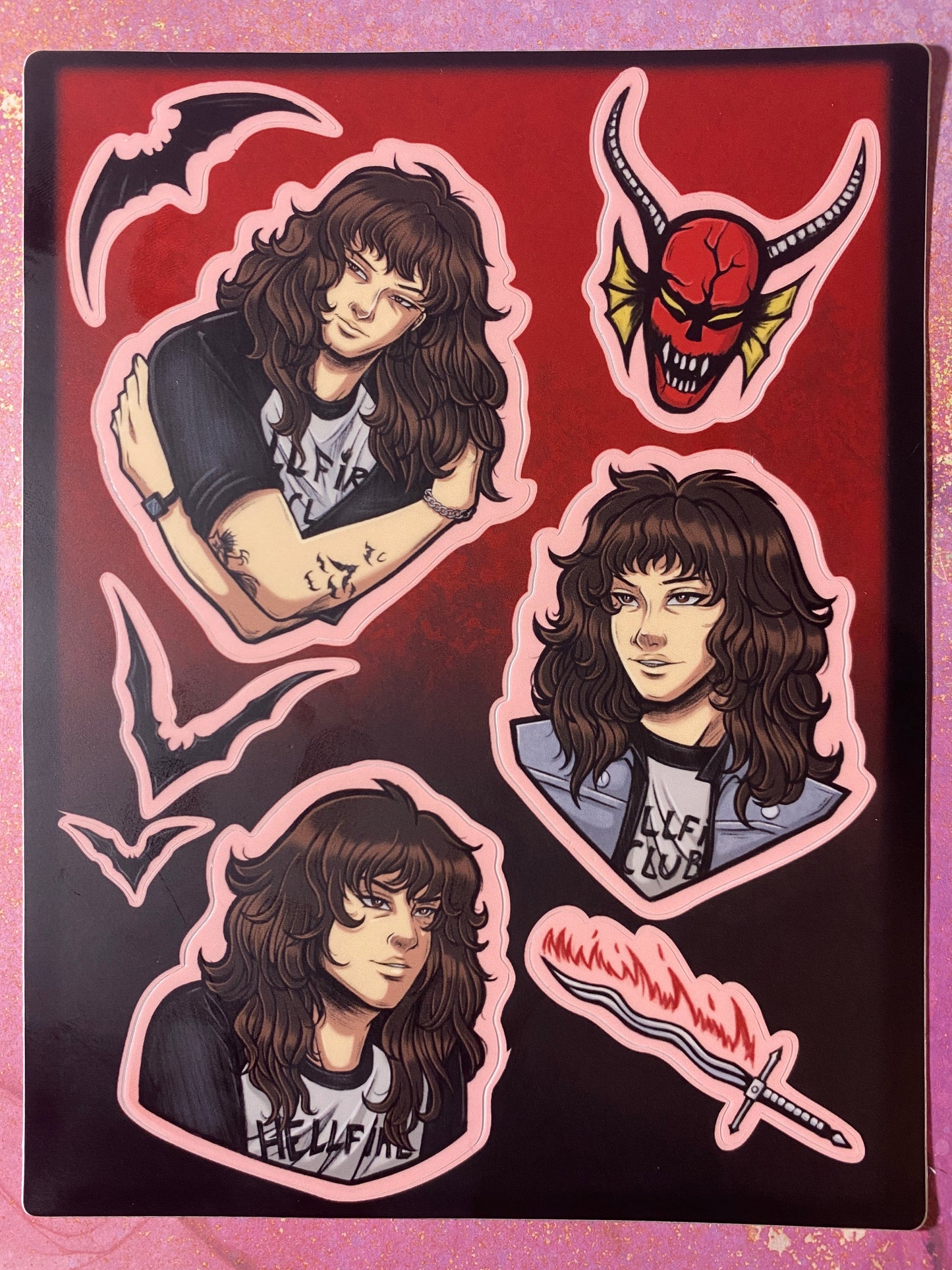 ST Fellas Sticker Sheets - Eddie, Steve, Billy