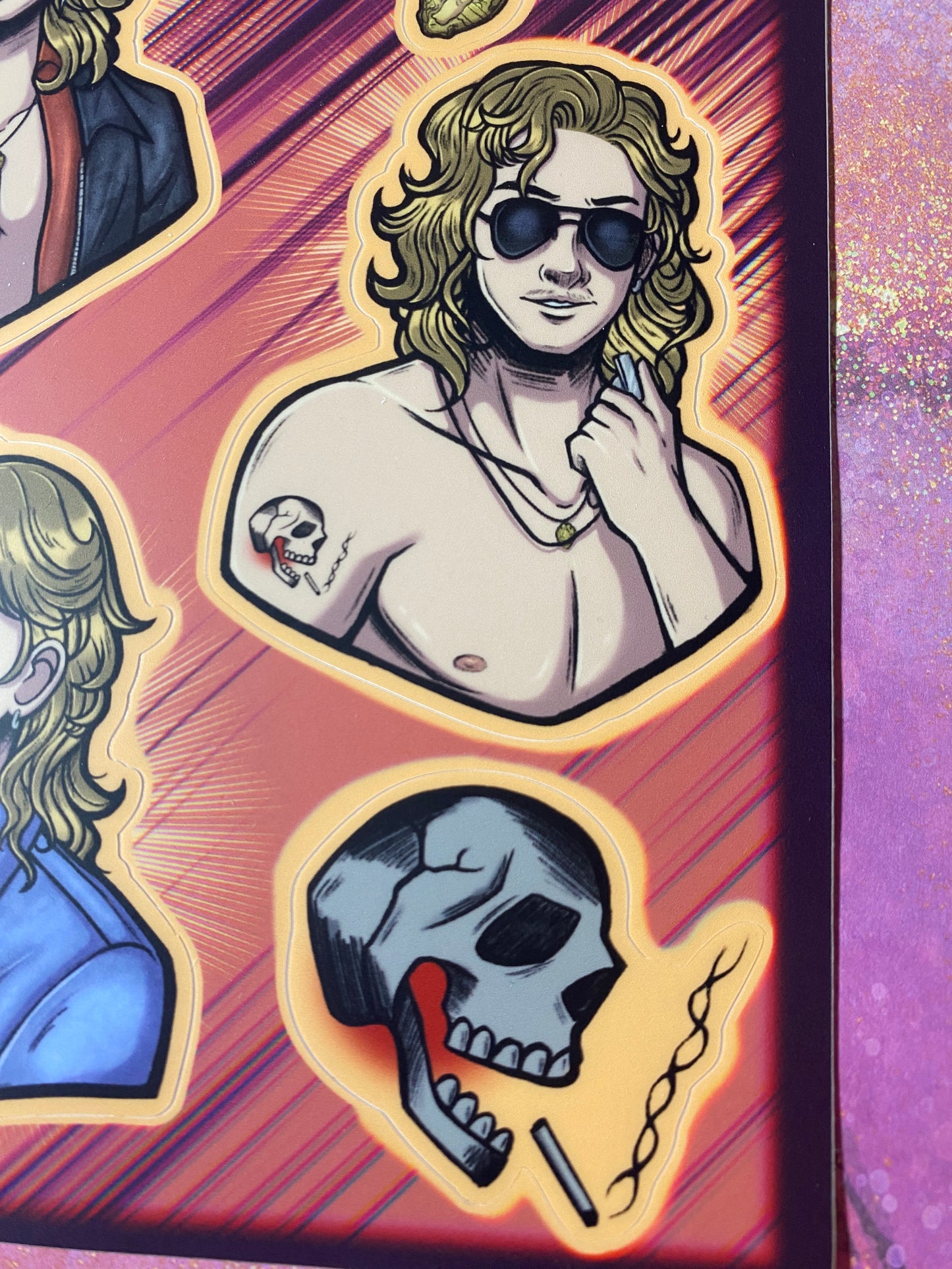 ST Fellas Sticker Sheets - Eddie, Steve, Billy