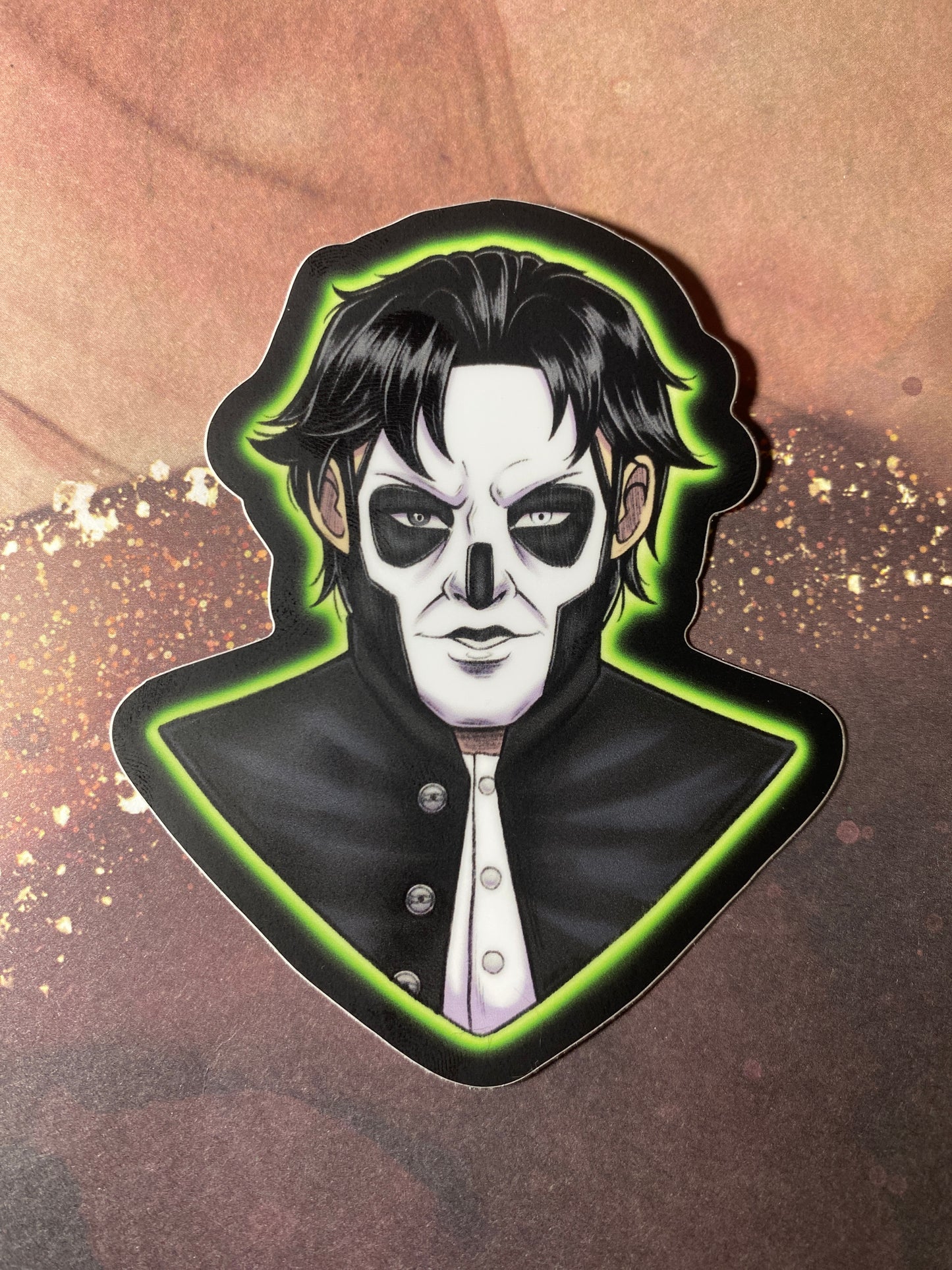 3.5" Fan Art Papa Stickers - Variety Matte Vinyl