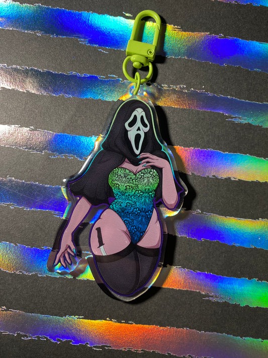 Ghostface Lingerie 3.5” Keychain DISCONTINUED
