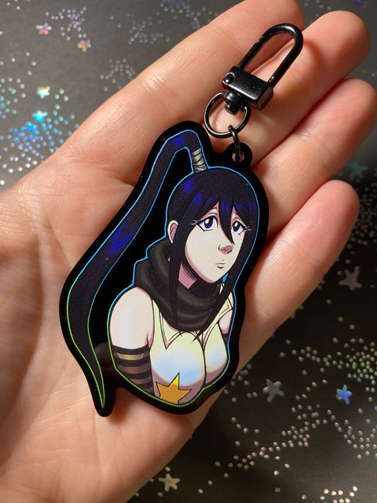 Tsubaki SE 3” Black Acrylic Keychain DISCONTINUED