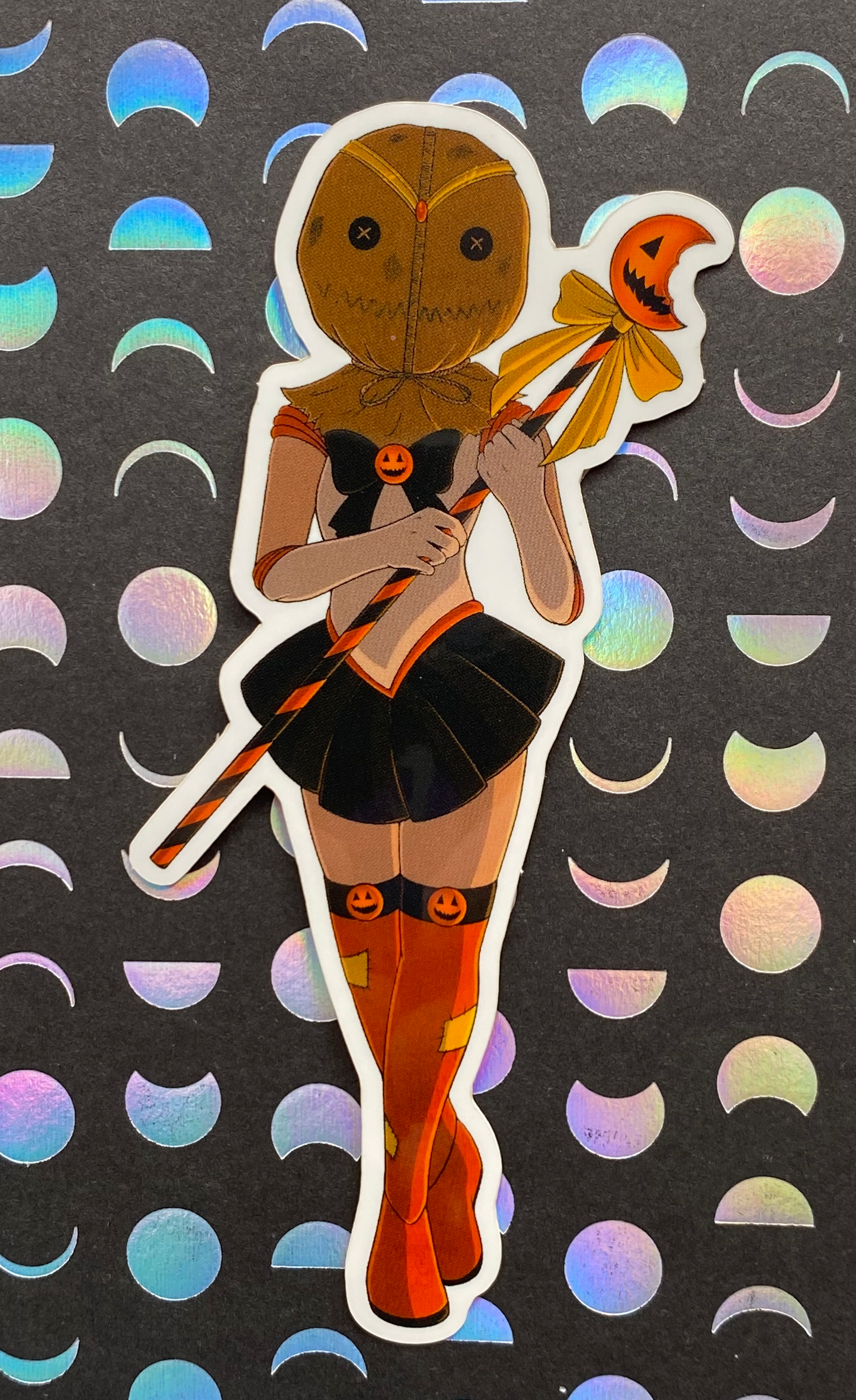 Spooky Scouts - Sailor Moon Horror Mash Up Vinyl 5” Stickers