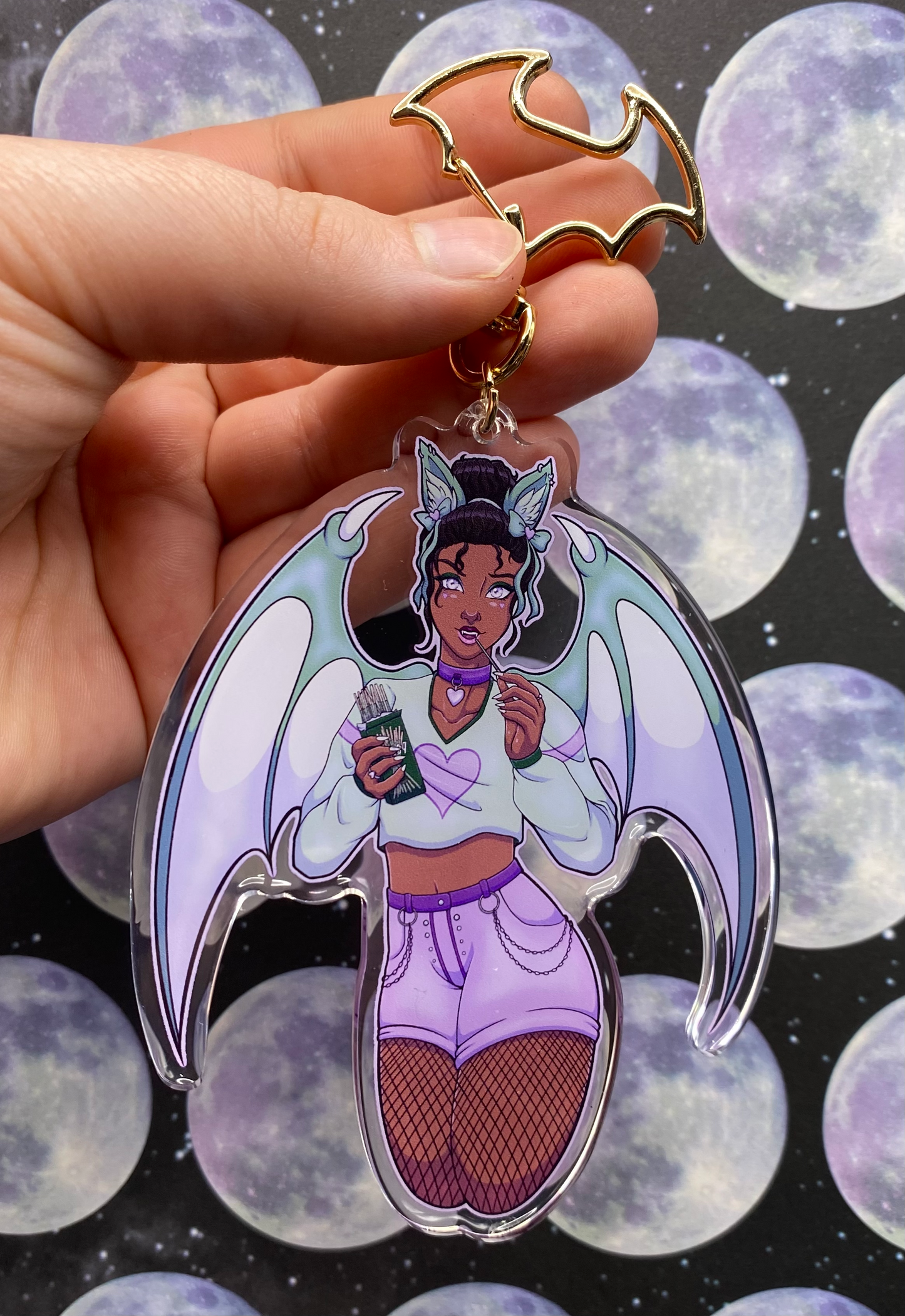 Pocky Bat Ladies Series - 4" Keychains