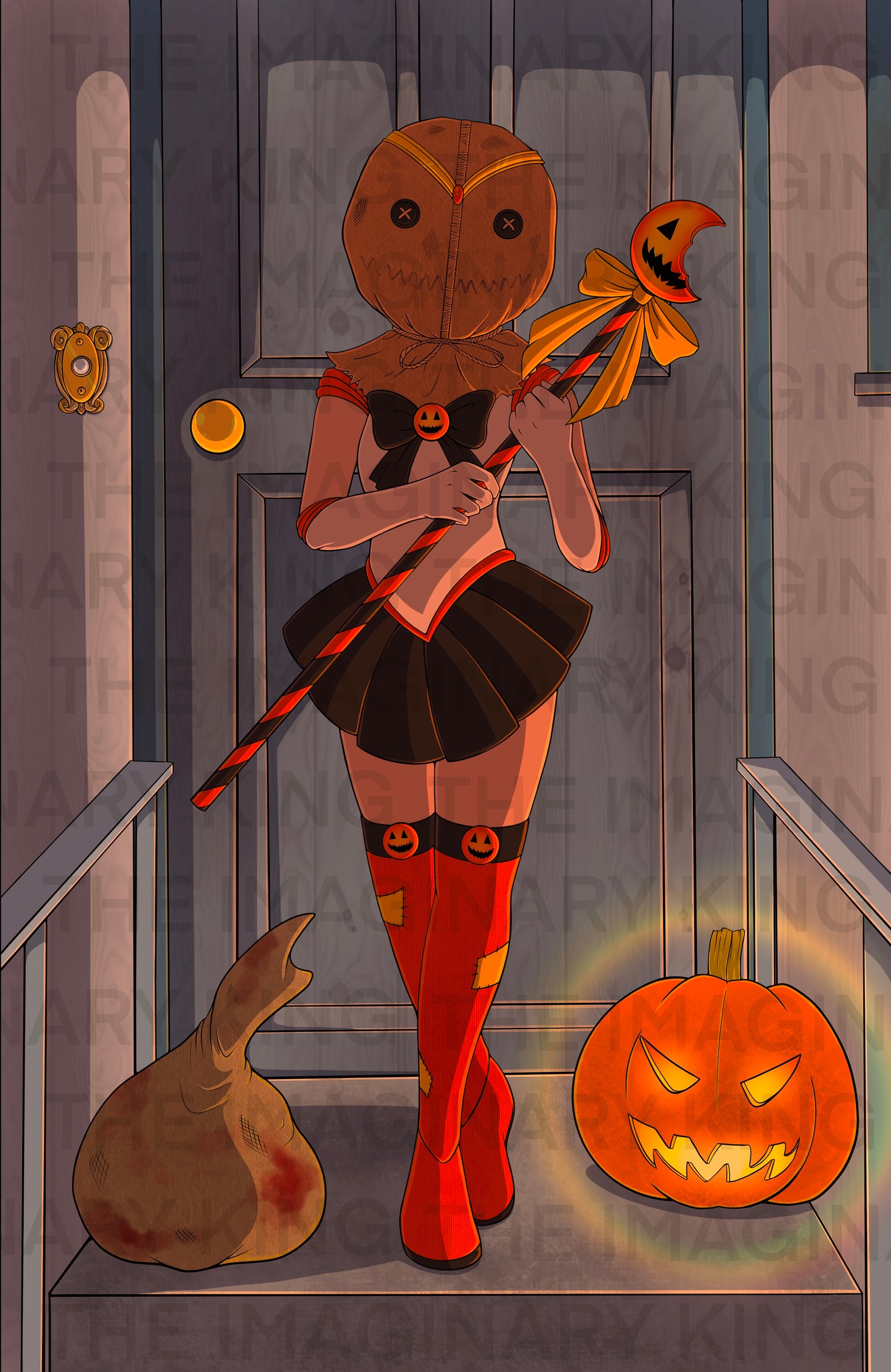 Spooky Scouts - Sailor Moon Horror Mash Up 11"x17" Prints