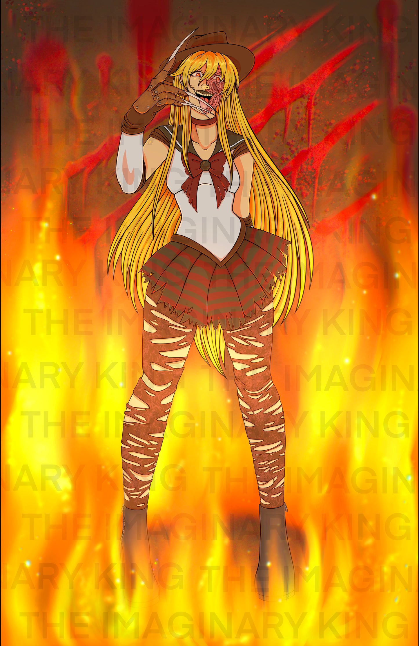 Spooky Scouts - Sailor Moon Horror Mash Up 11"x17" Prints