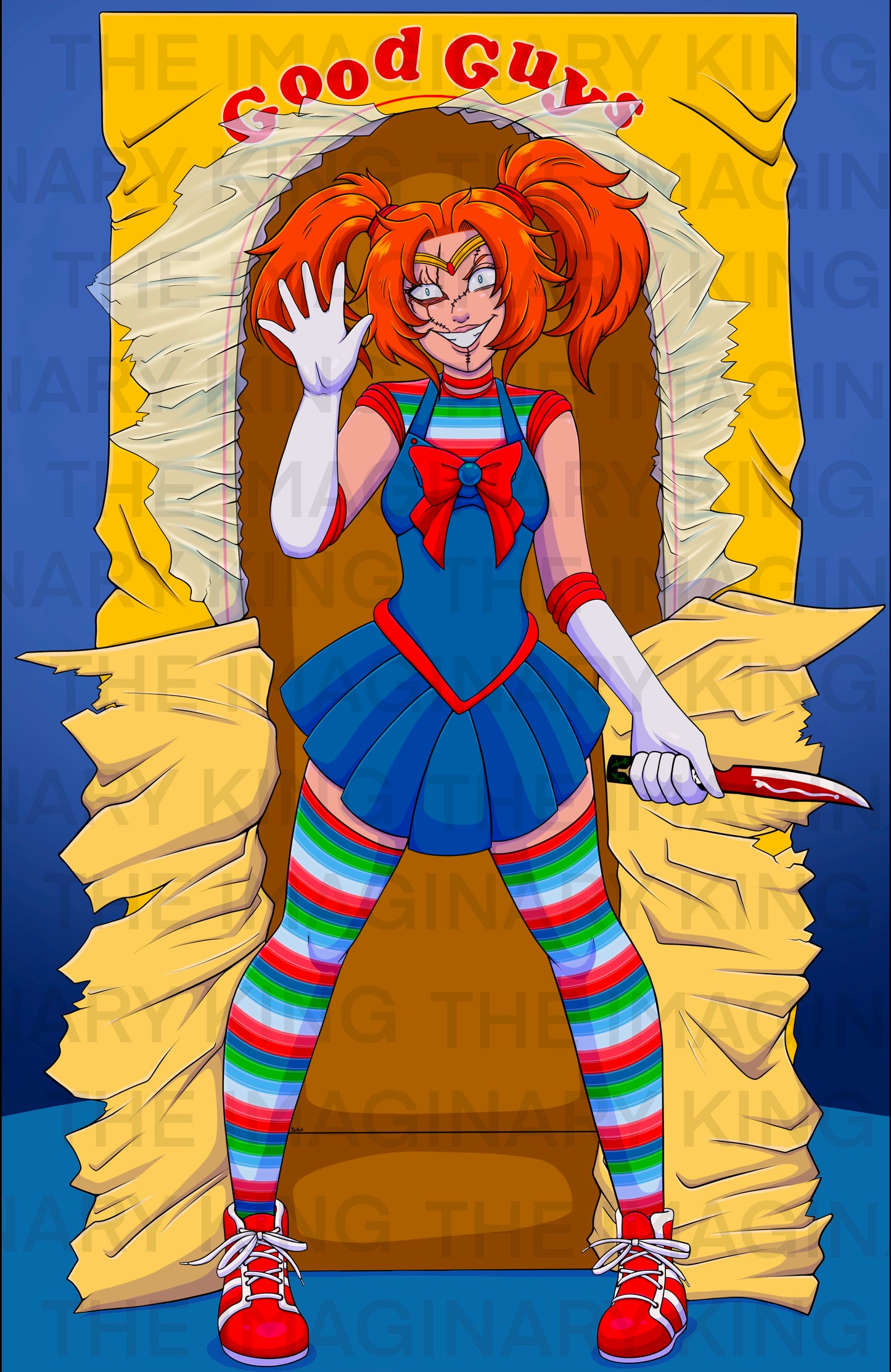 Spooky Scouts - Sailor Moon Horror Mash Up 11"x17" Prints