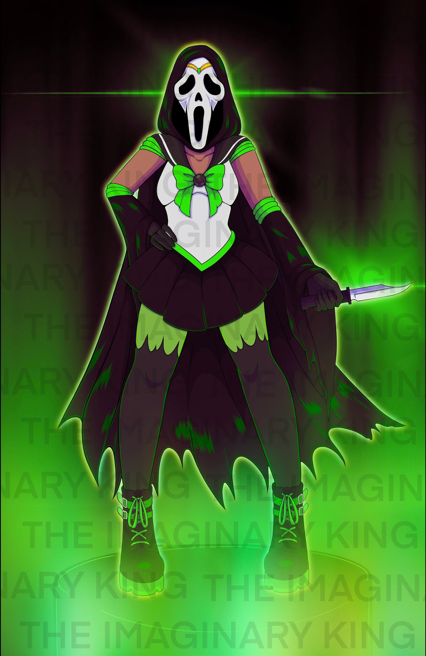 Spooky Scouts - Sailor Moon Horror Mash Up 11"x17" Prints