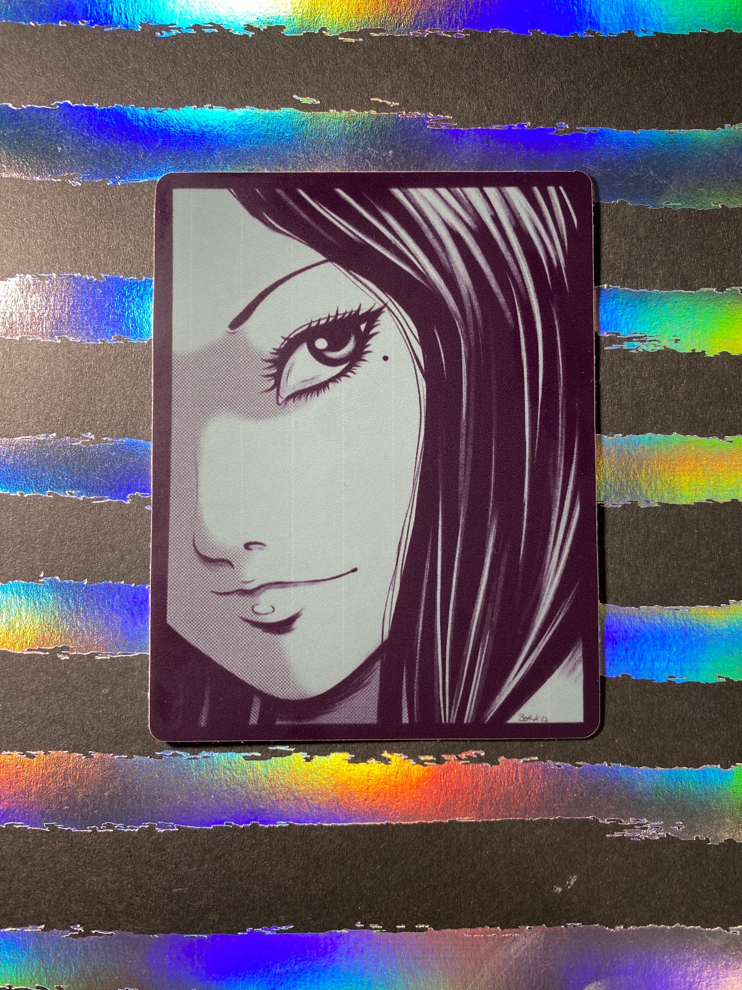 Tomie Study Fan Art 3.5” Sticker