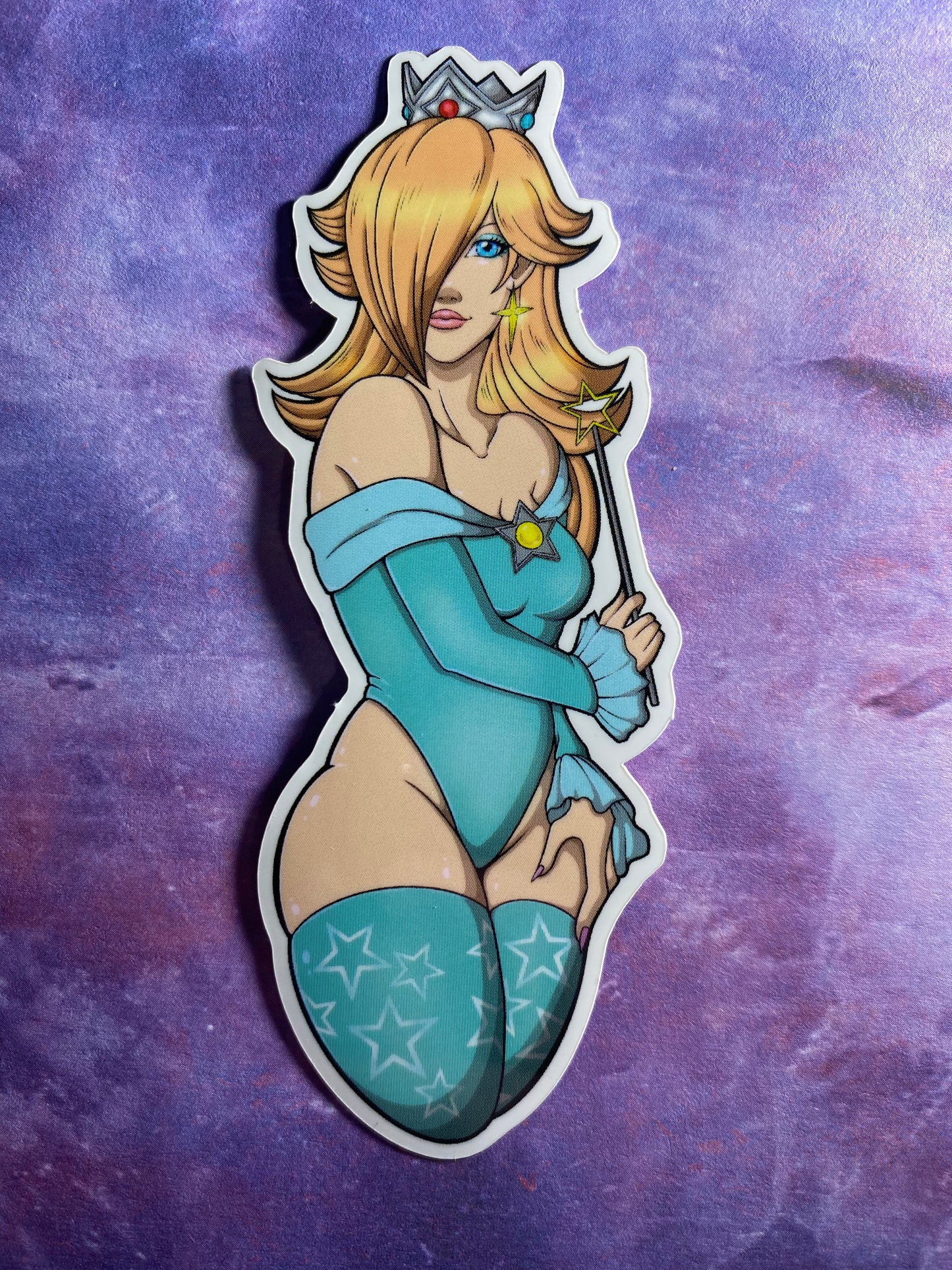 Pin-Up Video Game Princesses 4” Vinyl Stickers