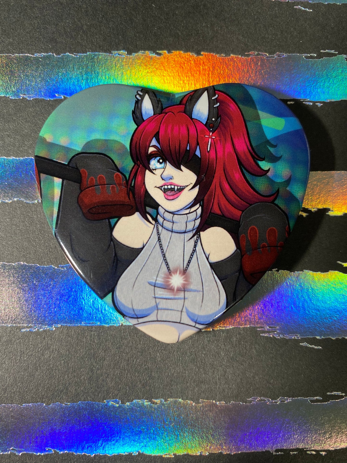 Zephyr OC 2” Heart Button